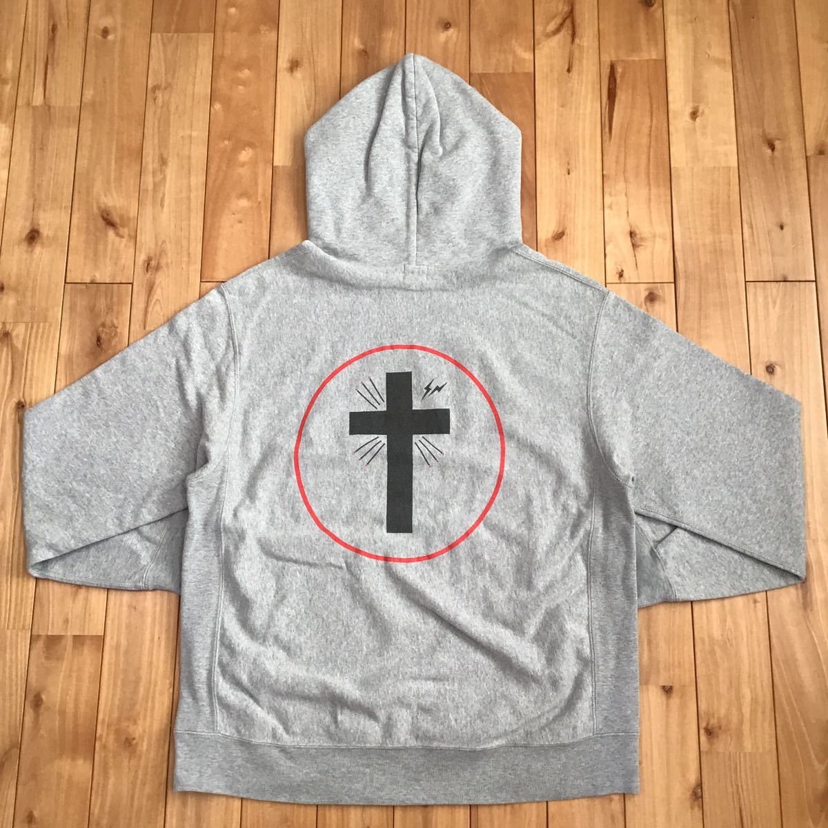 Bape × Fragment Design × Nigo BAPE fragment design Pullover hoodie Hiroshi fujiwara Size US L / EU 52-54 / 3 - 3 Thumbnail