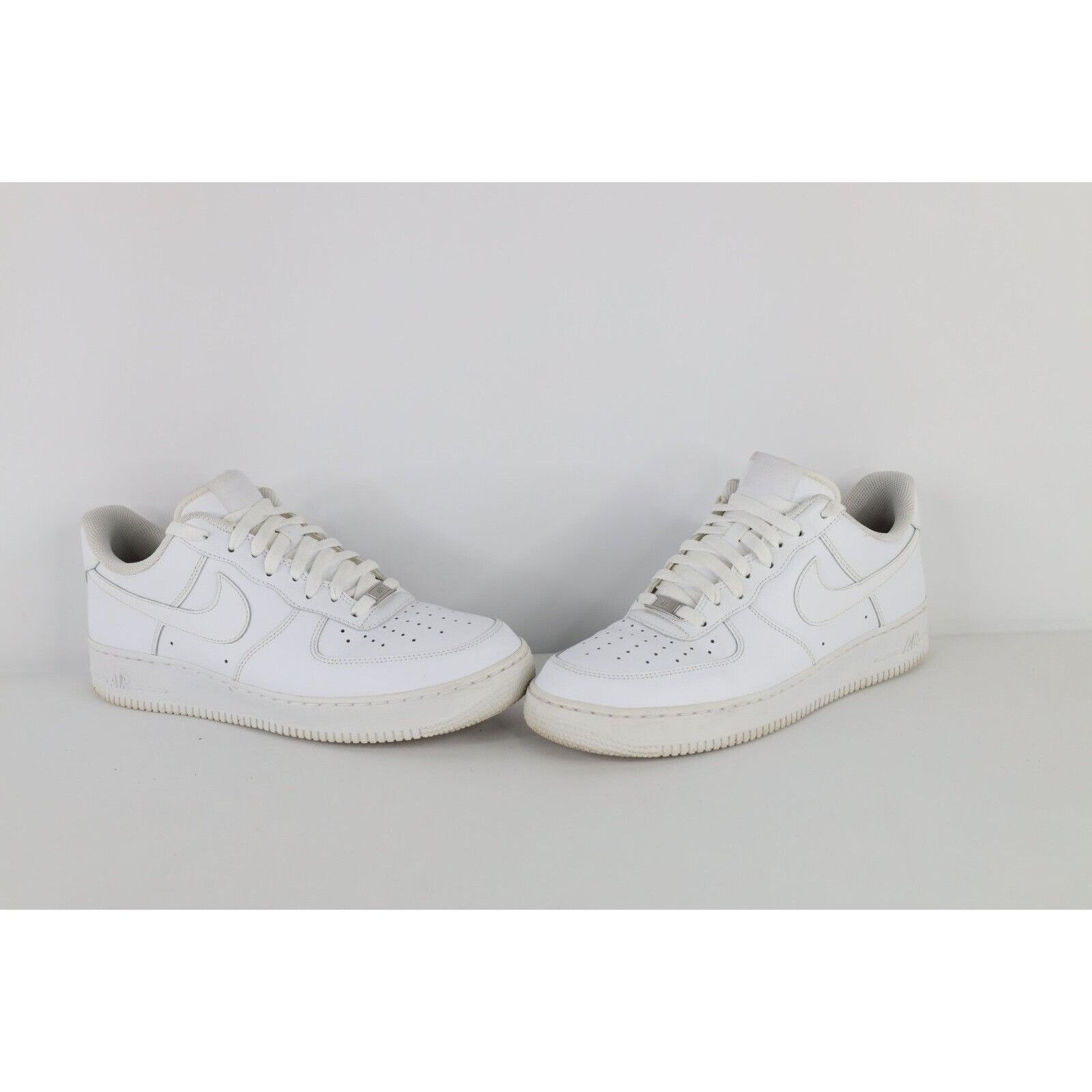 Nike Nike Air Force 1 '07 Low Lace Up Sneakers Shoes Summit Size US 11.5 / EU 44-45 - 1 Thumbnail