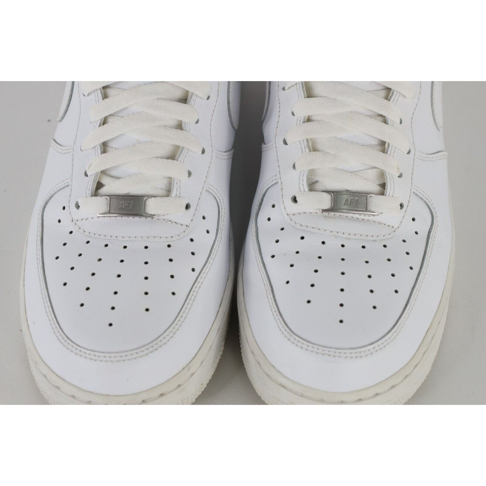 Nike Nike Air Force 1 '07 Low Lace Up Sneakers Shoes Summit Size US 11.5 / EU 44-45 - 3 Thumbnail