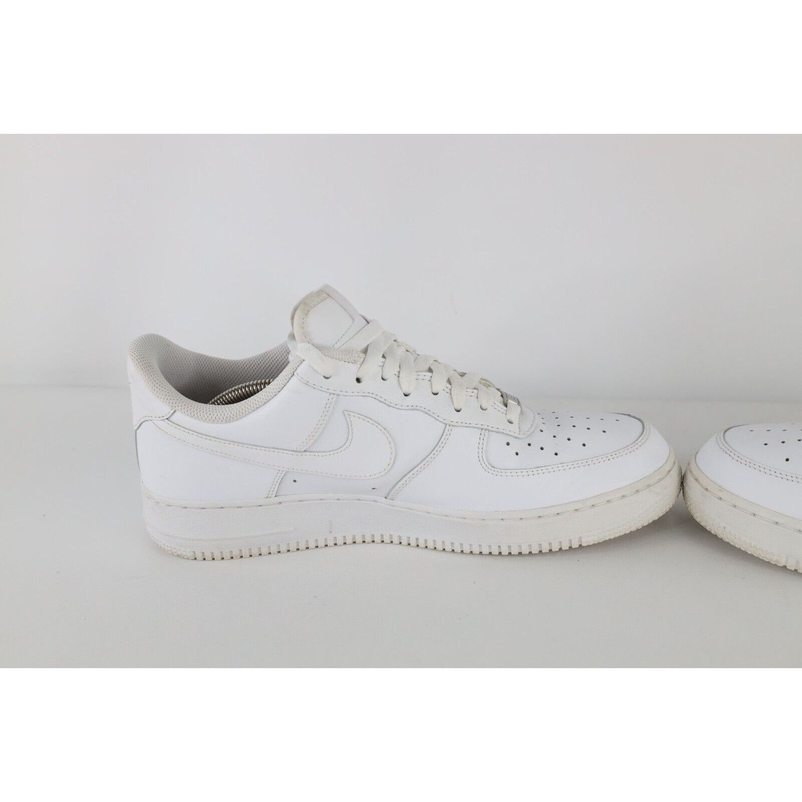 Nike Nike Air Force 1 '07 Low Lace Up Sneakers Shoes Summit Size US 11.5 / EU 44-45 - 7 Thumbnail