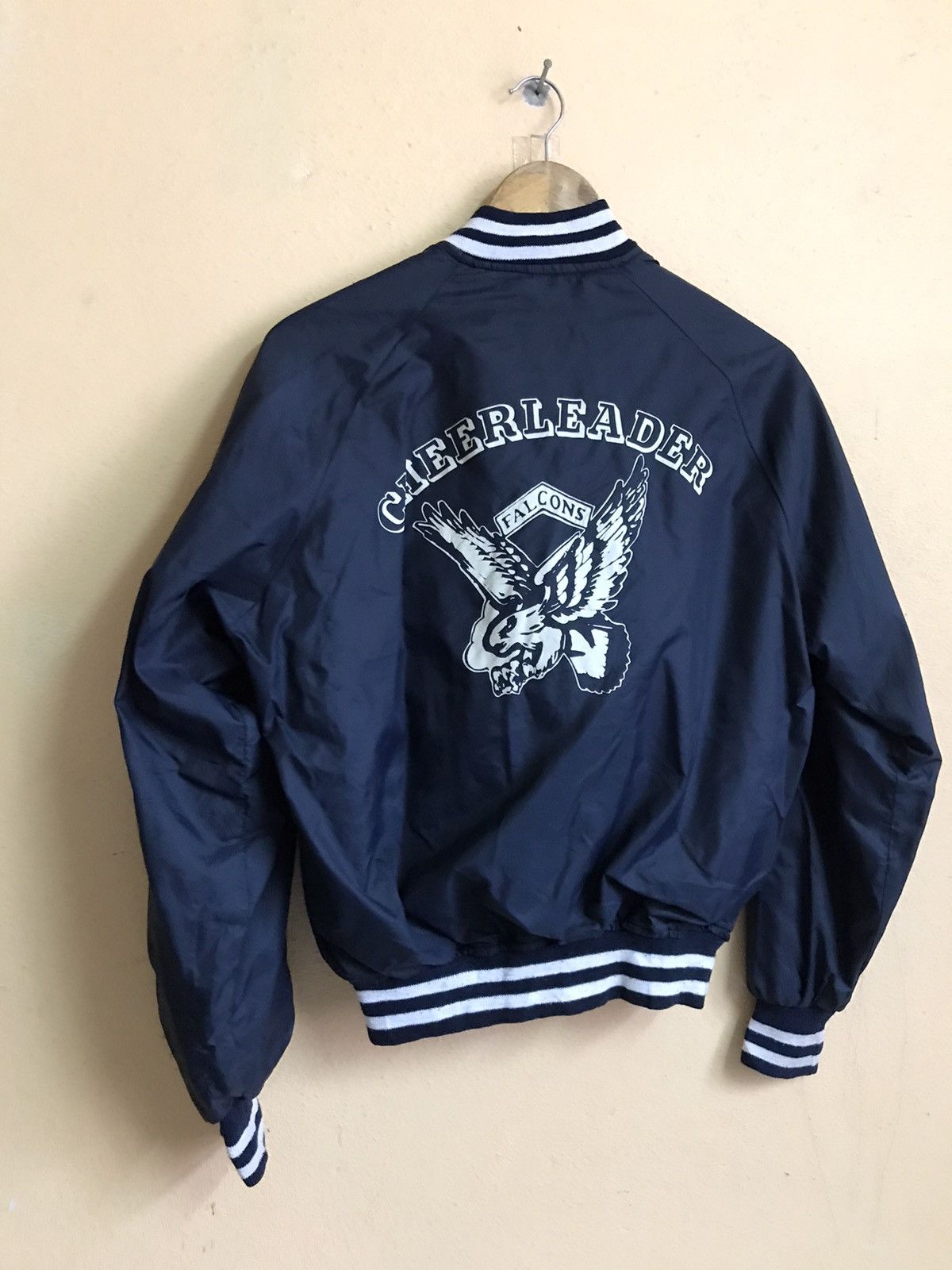 Japanese Brand PEBBLEBROOK BOMBER LIGHT JACKET CHEERLEADER Size US S / EU 44-46 / 1 - 8 Thumbnail