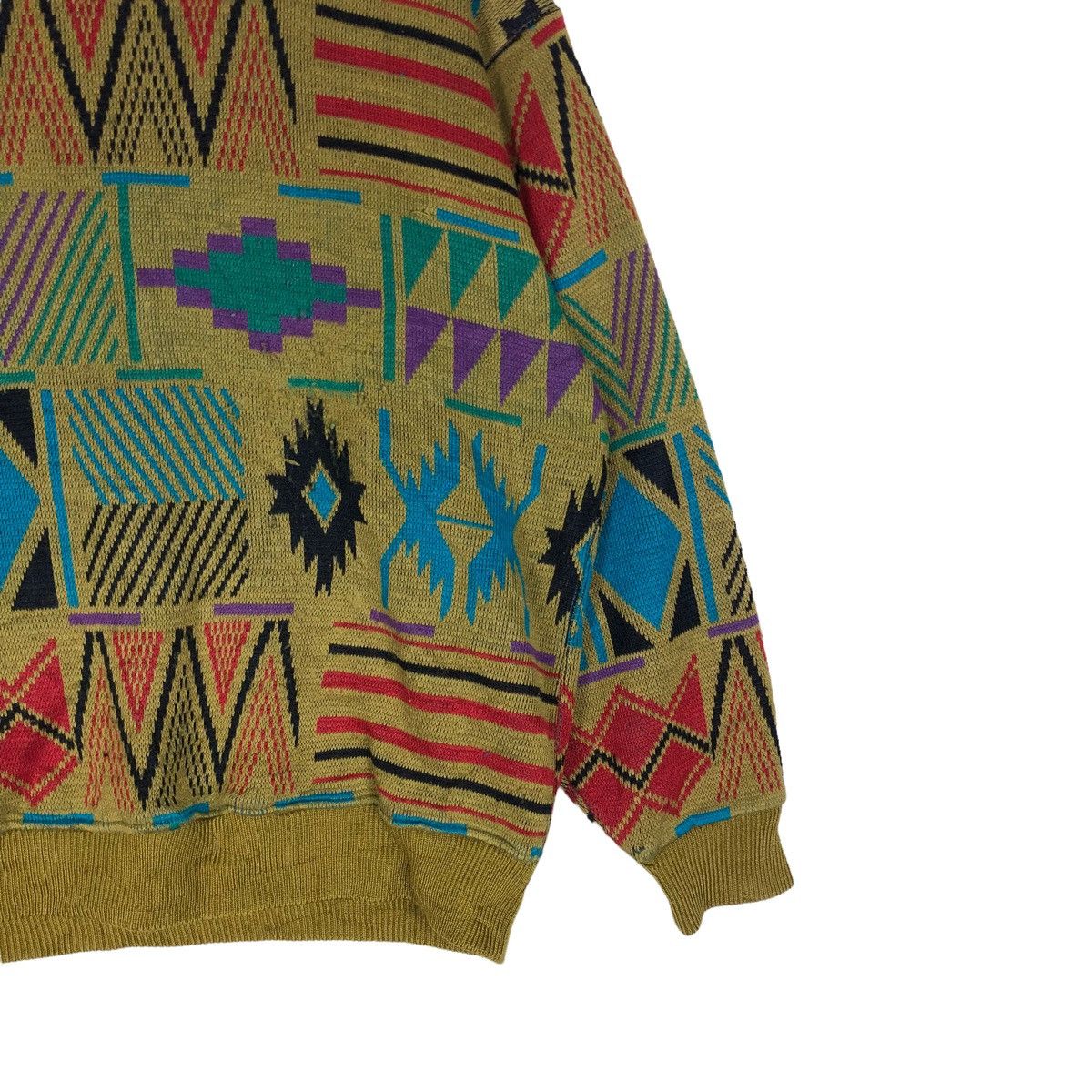 Vintage 🔥Vintage Crude Heart Sweatshirt Inspired By Coogi Size US L / EU 52-54 / 3 - 5 Thumbnail