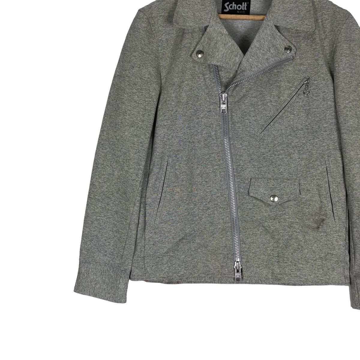 Schott 🔥Schott NYC Double Collar Cotton Jacket Size US M / EU 48-50 / 2 - 4 Thumbnail