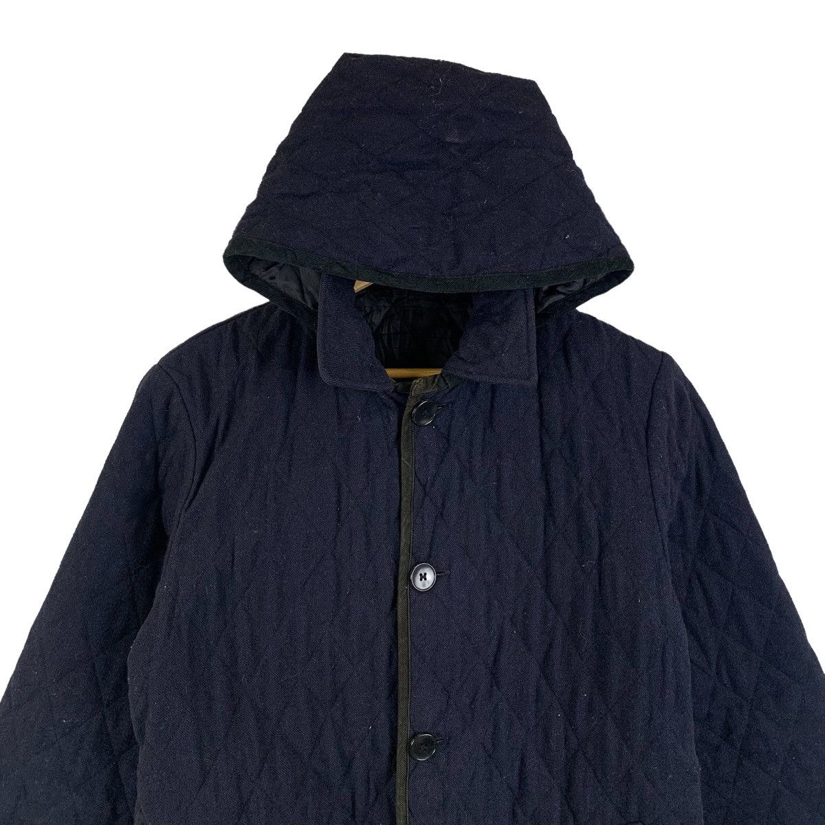 Japanese Brand × United Arrows × Vintage UNITED ARROWS Japanese Casualwear Hoodie Quilted Coat Jacket Size US M / EU 48-50 / 2 - 5 Thumbnail