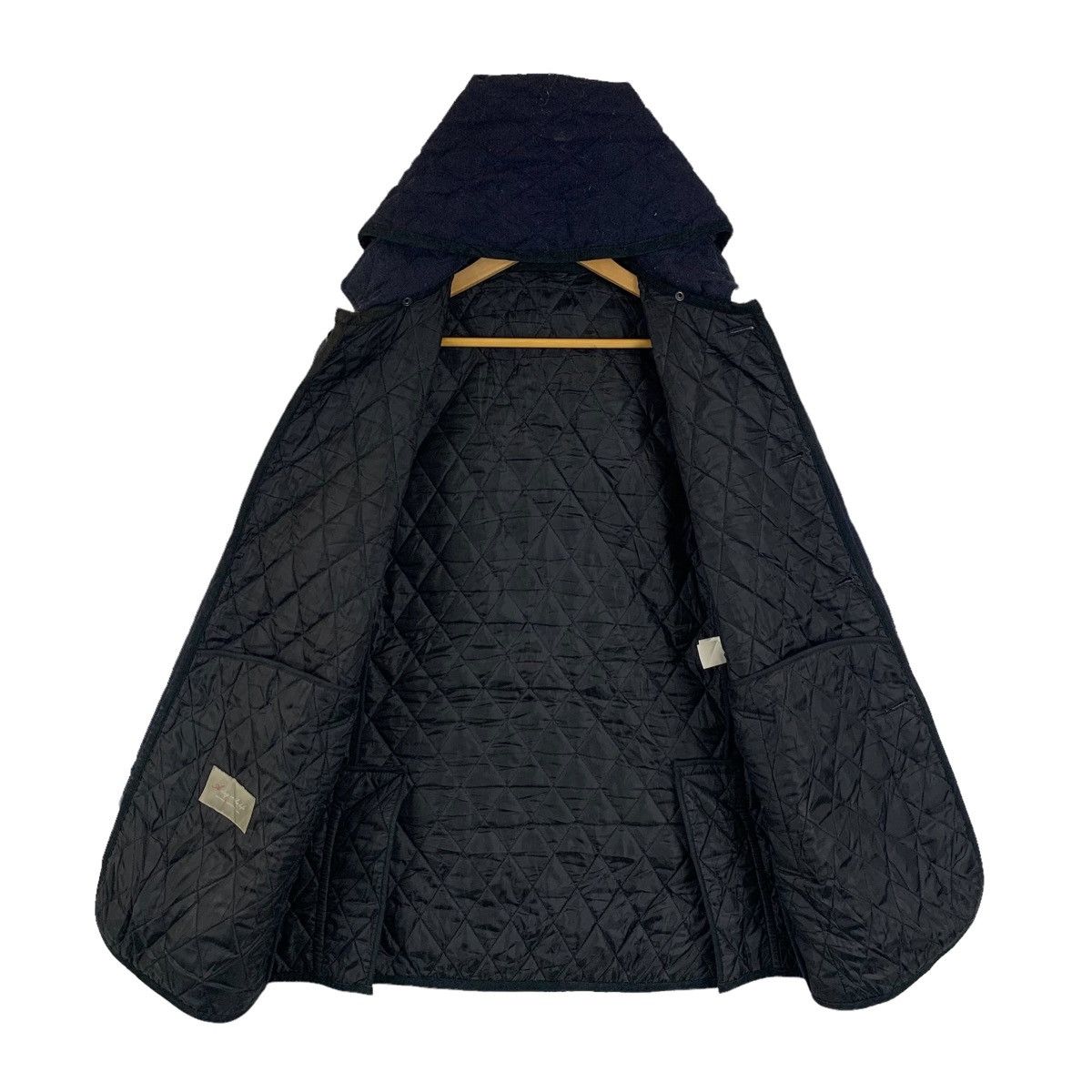 Japanese Brand × United Arrows × Vintage UNITED ARROWS Japanese Casualwear Hoodie Quilted Coat Jacket Size US M / EU 48-50 / 2 - 3 Thumbnail