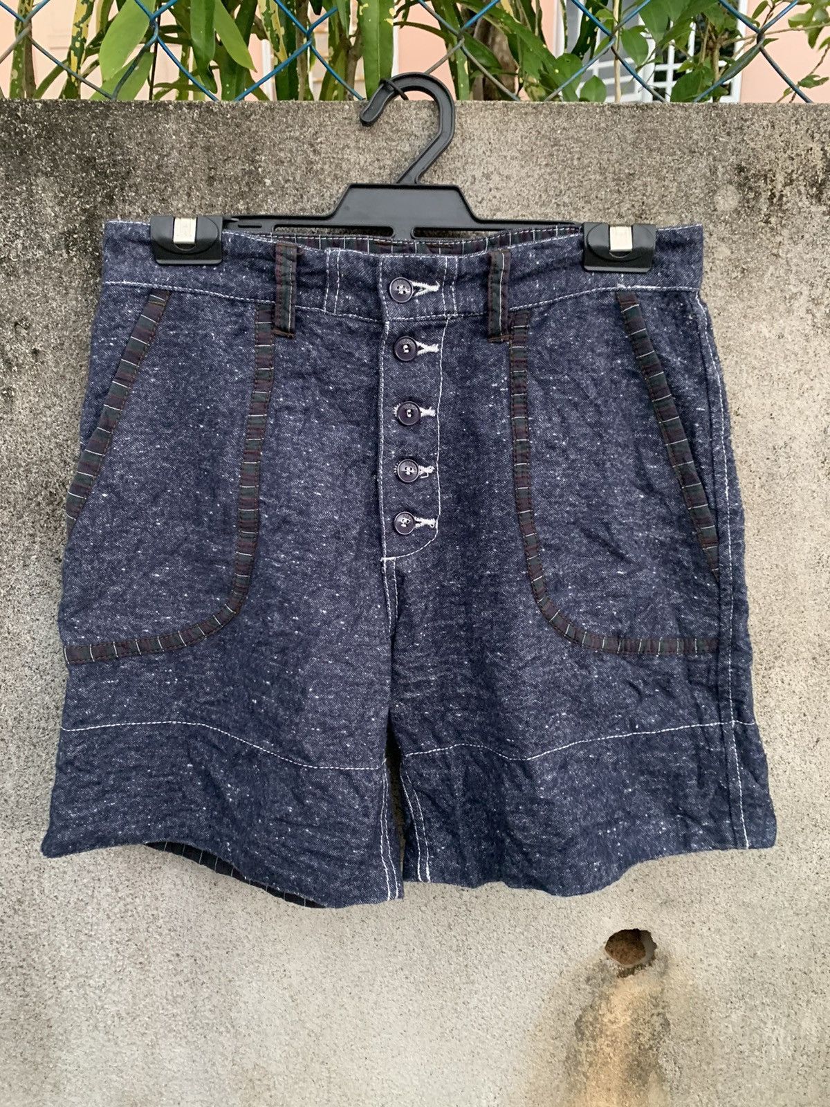 Ne-Net Ne-net by Issey Miyaki Short Pants Size 28" / US 6 / IT 42 - 1 Thumbnail