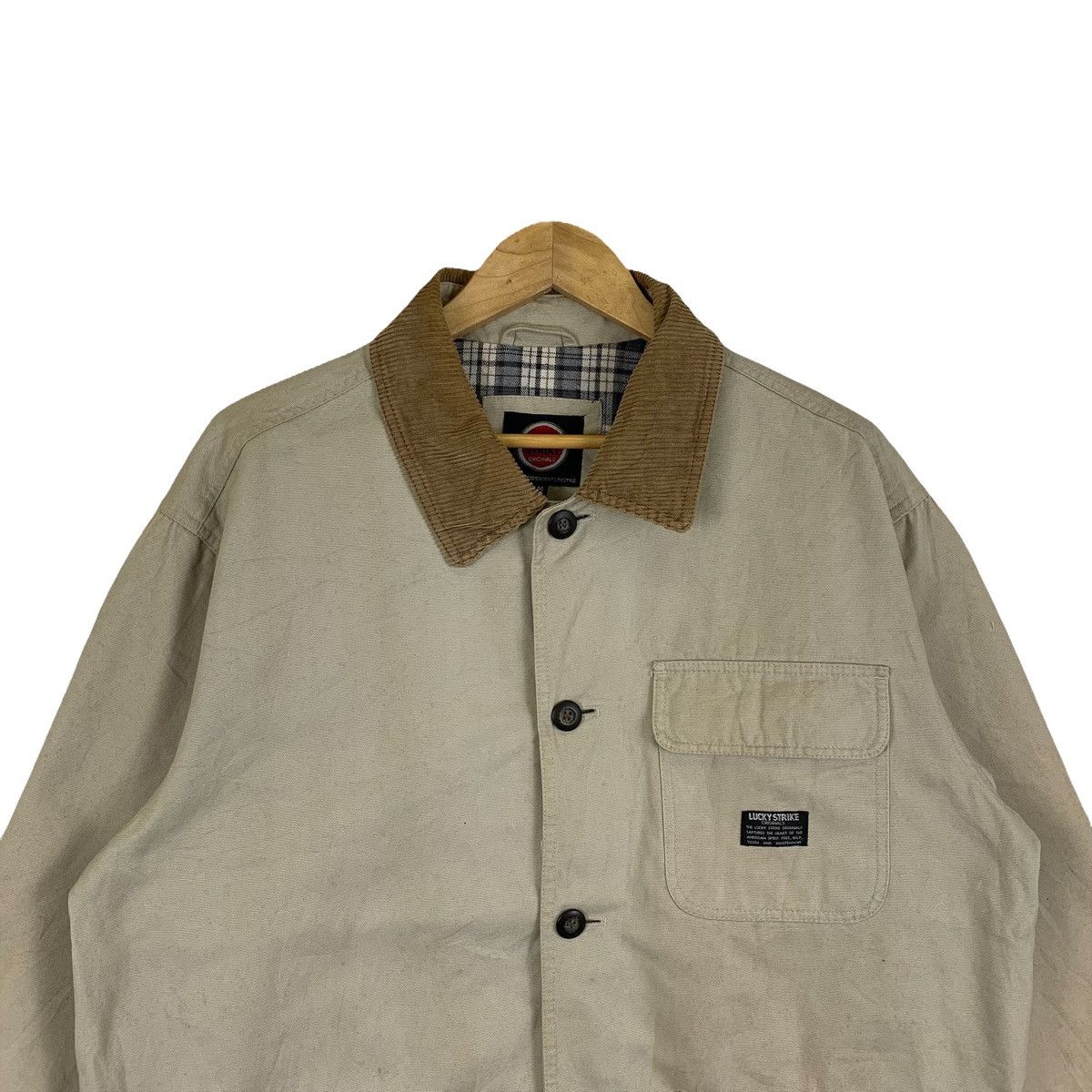 Sports Specialties LUCKY STRIKE Original Motorsport Racing Team Canvas Jacket Size US M / EU 48-50 / 2 - 5 Thumbnail