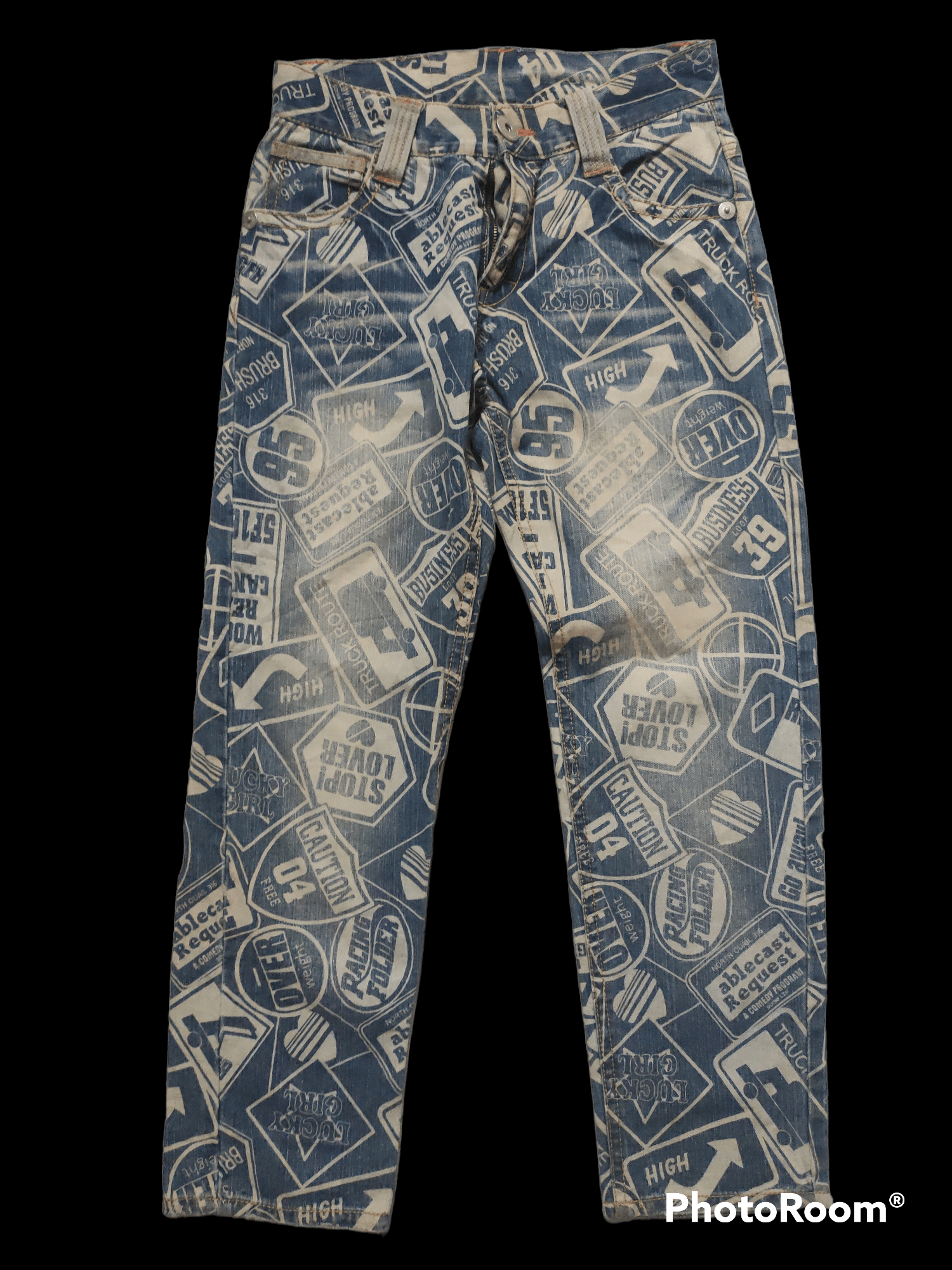 Baggy Denime Authentic Style Distressed x Hysteric Glamour