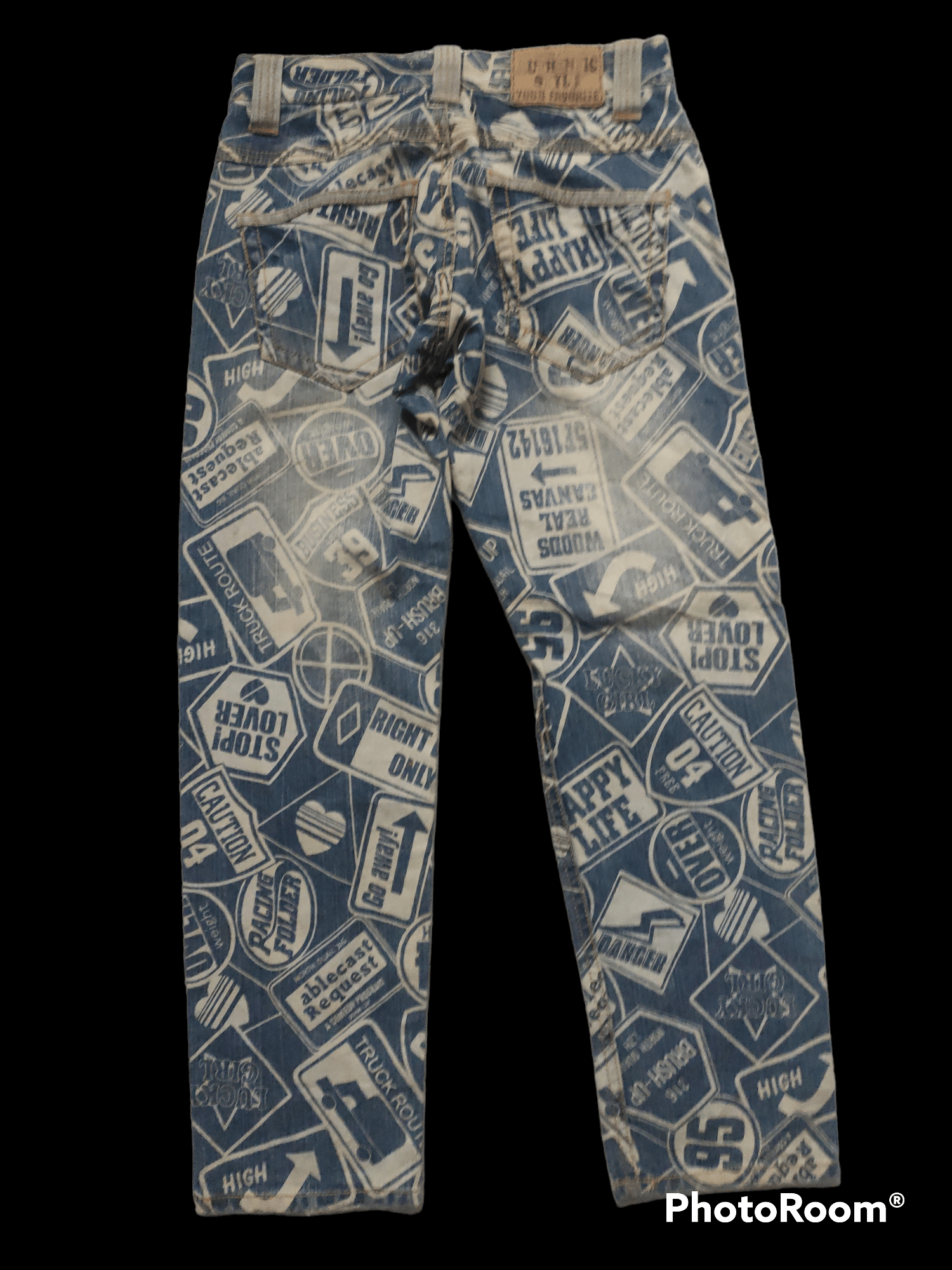 Hysteric Glamour × Japanese Brand Over Print Denime Authentic Style x Distressed Size US 29 - 2 Thumbnail