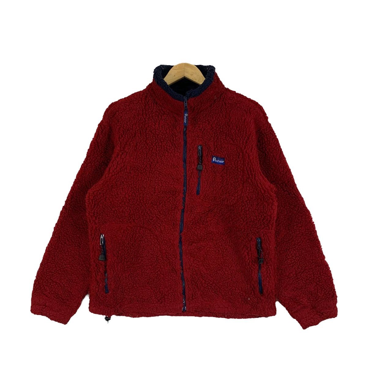 Penfield × Vintage PENFIELD Outdoor Sportswear Fleece Deep Pile Zipper Sweaters Size US M / EU 48-50 / 2 - 1 Thumbnail