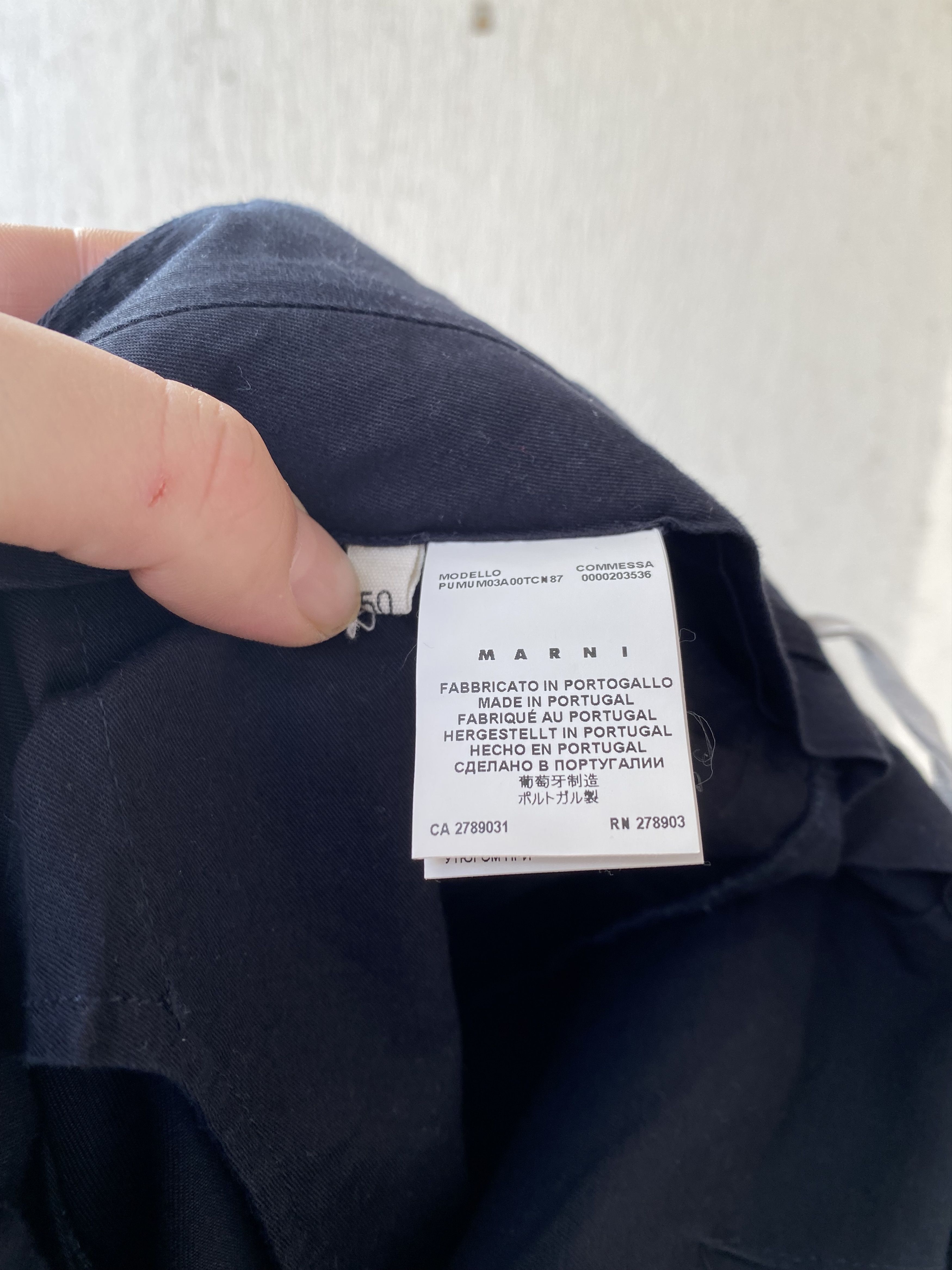 Marni cropped cotton trousers Size US 32 / EU 48 - 5 Thumbnail