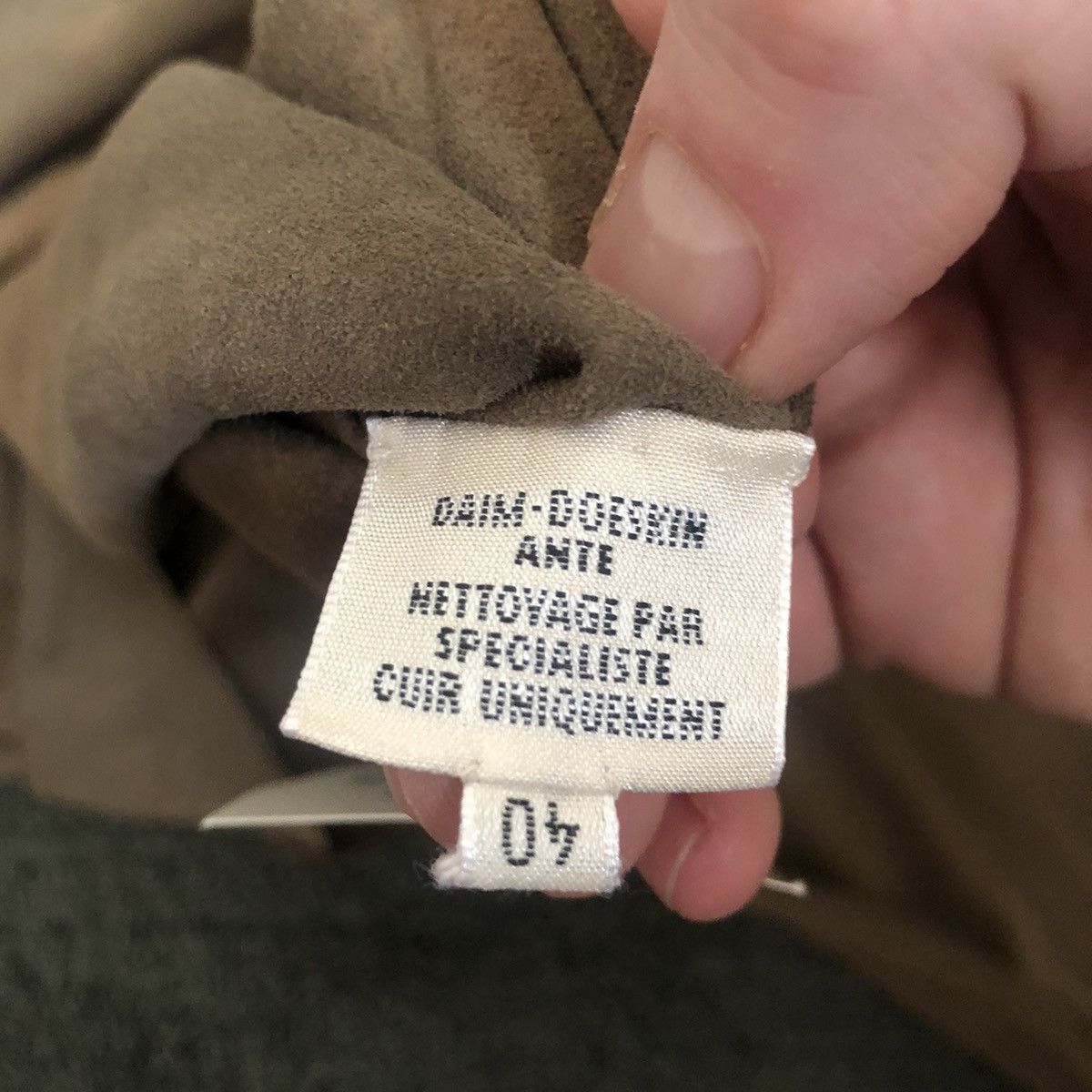 Hermes × Maison Margiela Hermes by Margiela Fall 2000 AW00 Doeskin Leather Top Size M / US 6-8 / IT 42-44 - 5 Thumbnail
