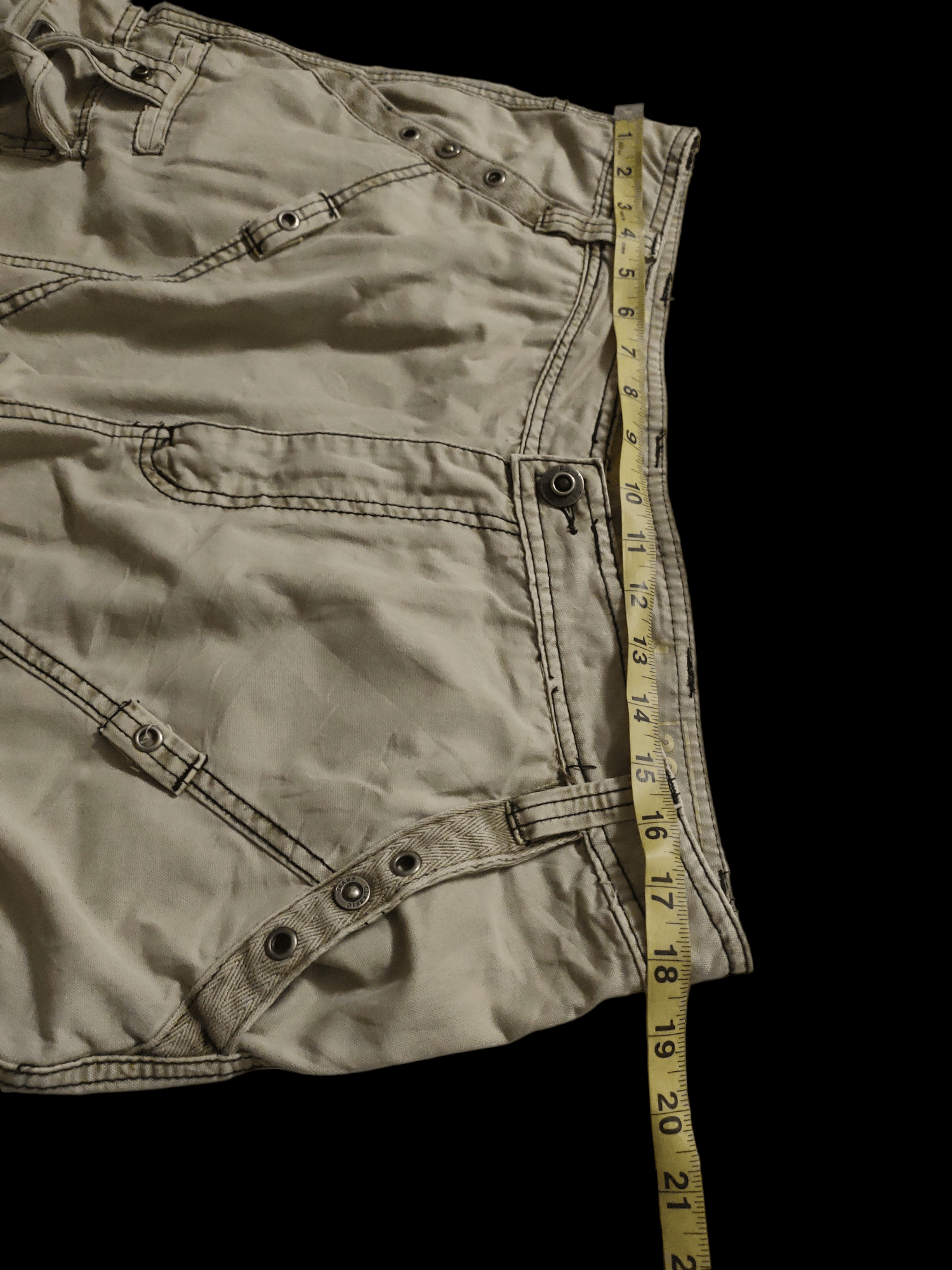 If Six Was Nine × Japanese Brand Baggy Multipocket Cargo Pant Khakis by F.U.S.A.I Size US 36 / EU 52 - 5 Thumbnail