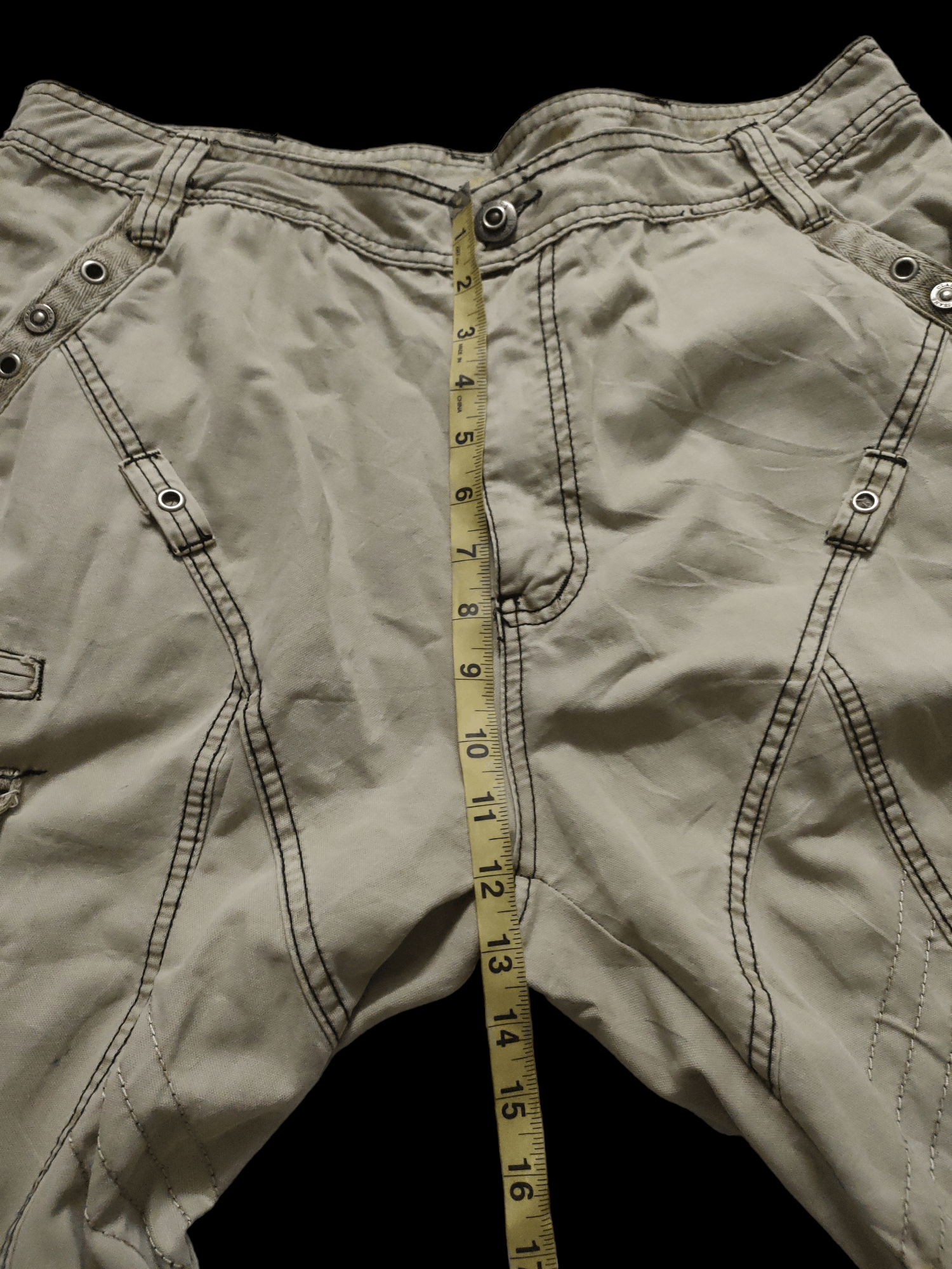 If Six Was Nine × Japanese Brand Baggy Multipocket Cargo Pant Khakis by F.U.S.A.I Size US 36 / EU 52 - 6 Thumbnail