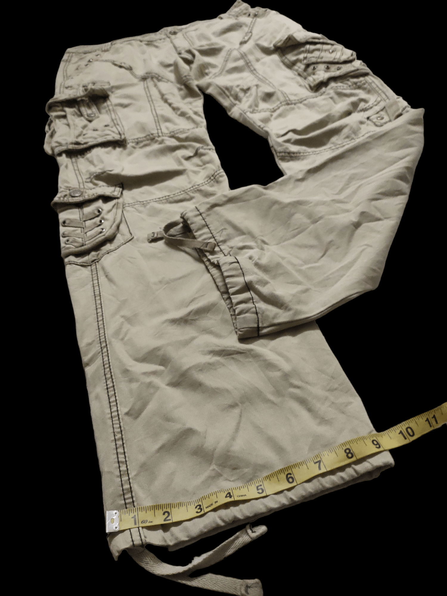 If Six Was Nine × Japanese Brand Baggy Multipocket Cargo Pant Khakis by F.U.S.A.I Size US 36 / EU 52 - 8 Thumbnail