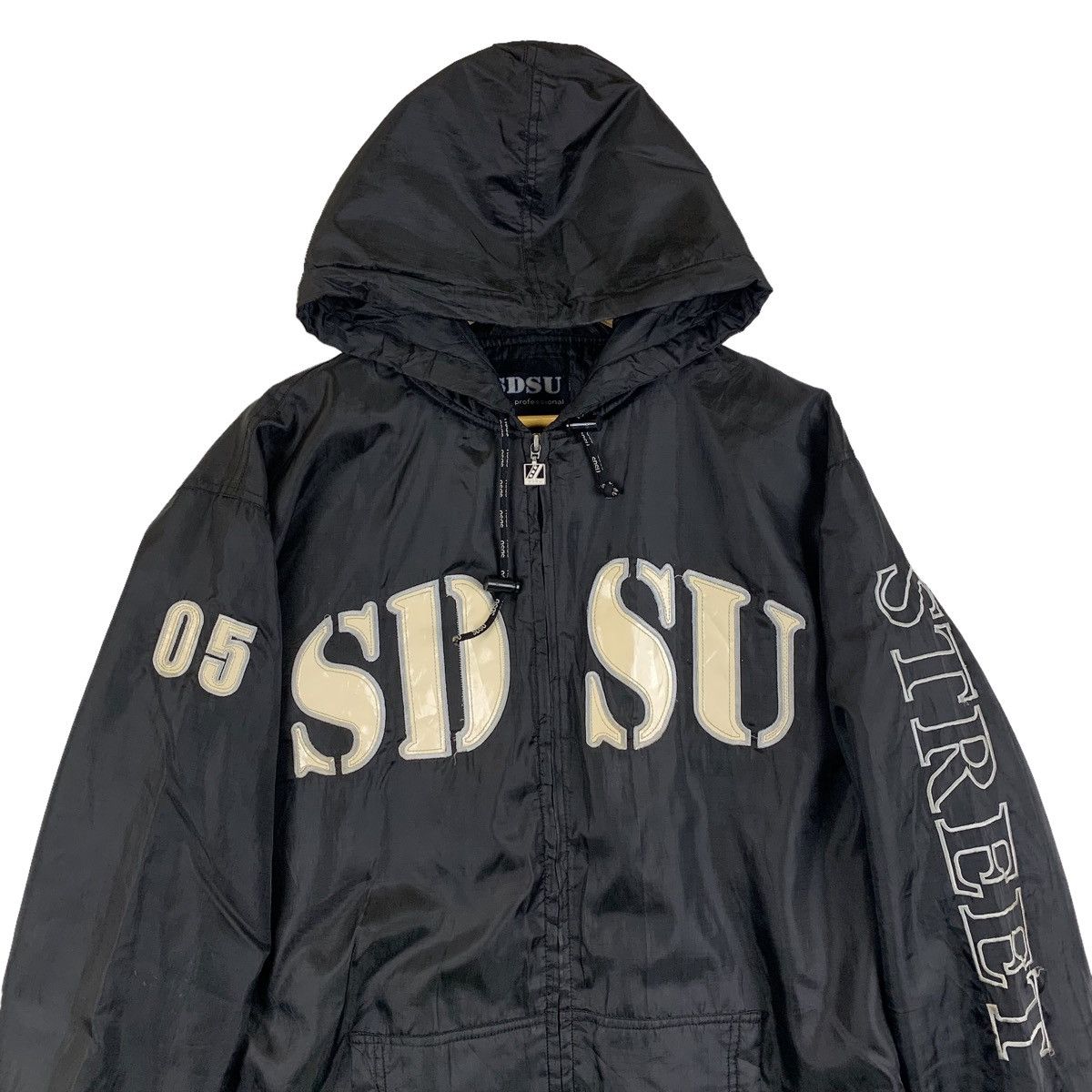 Vintage San Diego State University SDSU Zipper Hoodie Light Jacket Size US L / EU 52-54 / 3 - 5 Thumbnail