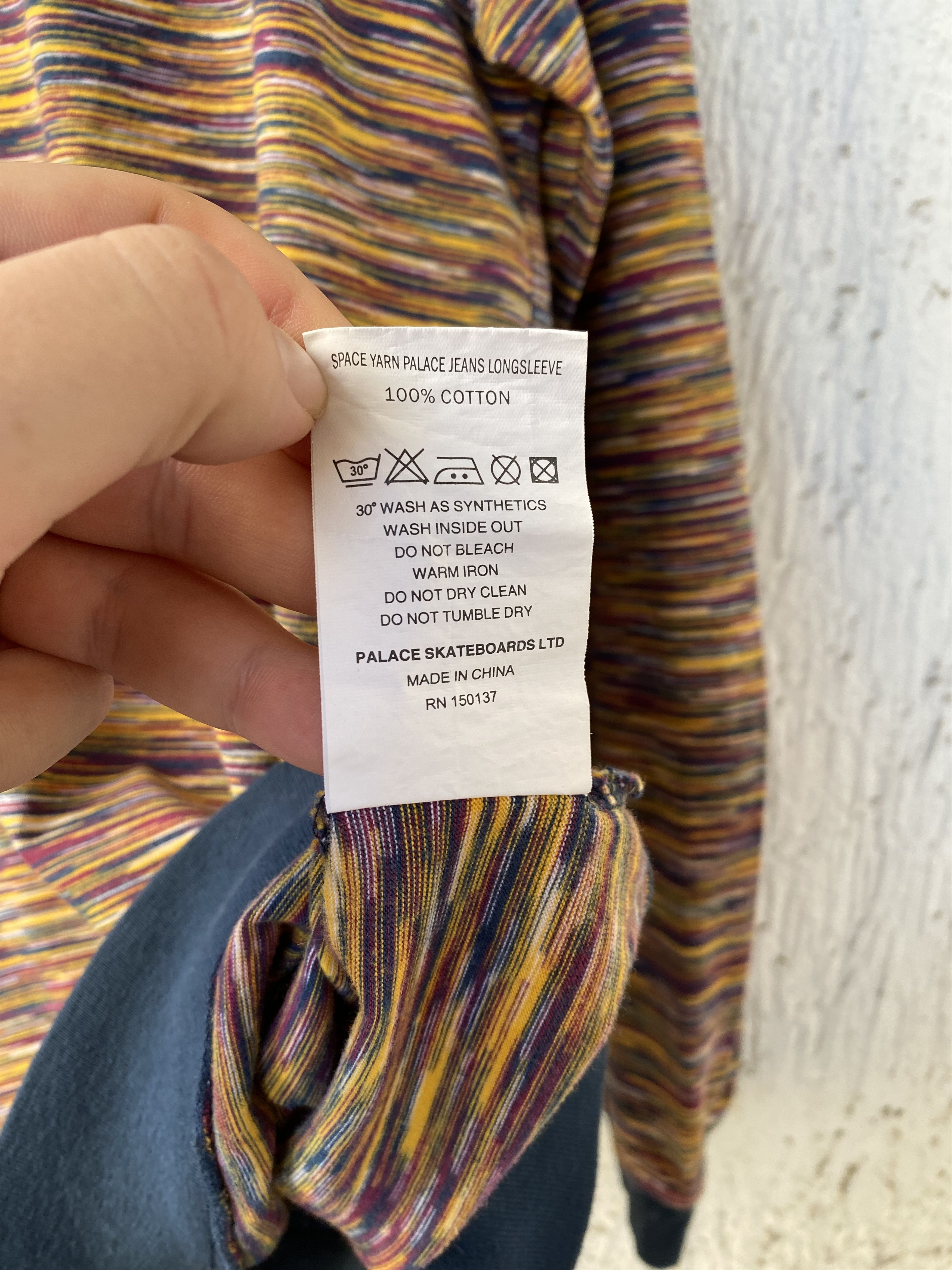 Palace SPACE YARN LONGSLEEVE Size US S / EU 44-46 / 1 - 6 Thumbnail