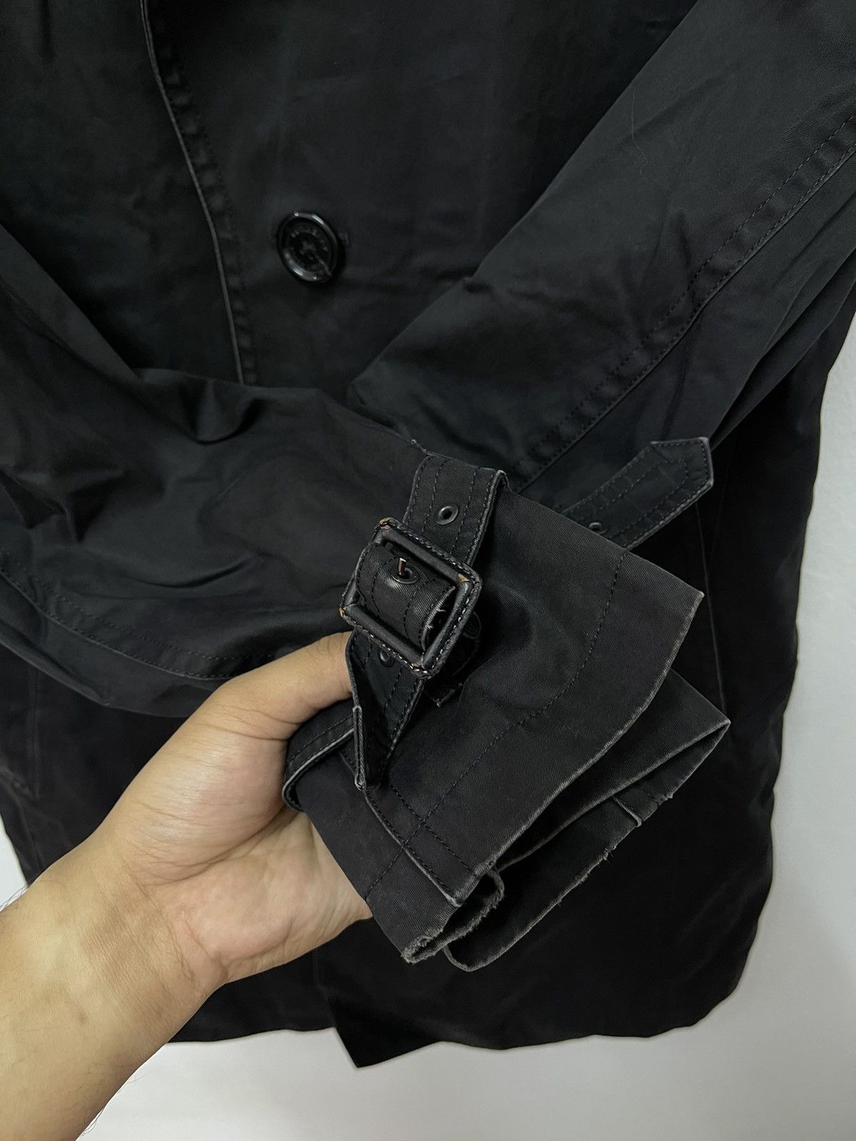 Burberry × Vintage Vintage Burberrys Buttoned Long Jacket Size US M / EU 48-50 / 2 - 6 Thumbnail