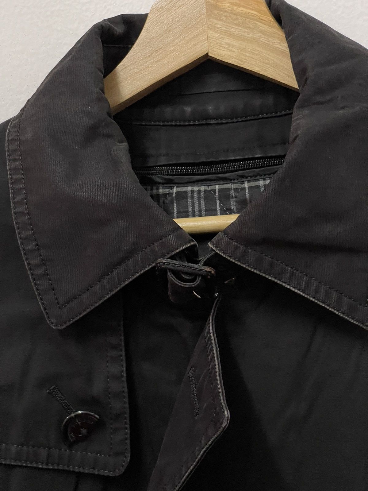 Burberry × Vintage Vintage Burberrys Buttoned Long Jacket Size US M / EU 48-50 / 2 - 4 Thumbnail