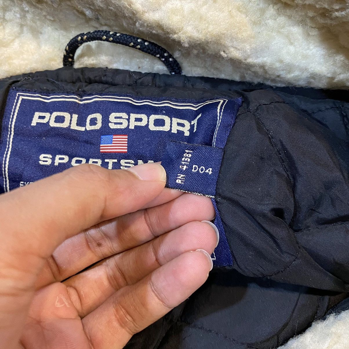 Polo Ralph Lauren × Vintage 🔥Vtg 90s Ralph Lauren Polo Sport RL 67 Sherpa Anorak Jacket Size US XL / EU 56 / 4 - 20 Thumbnail