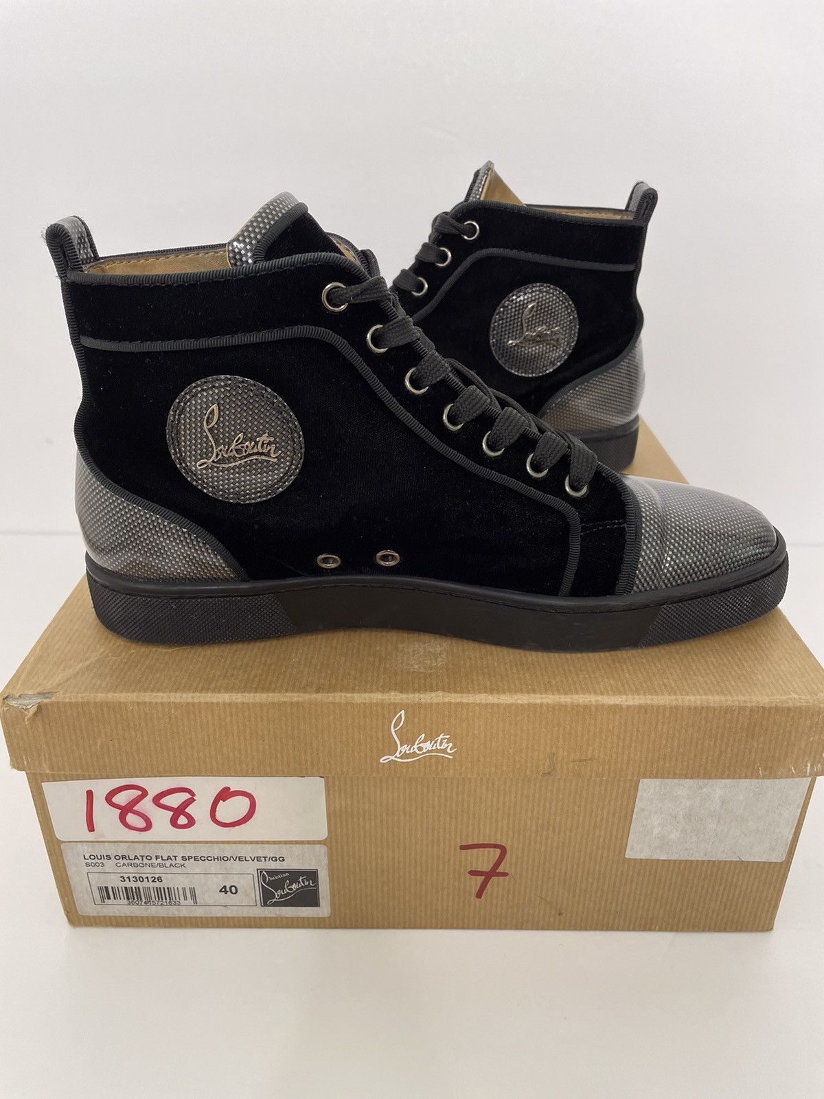 Christian Louboutin Christian Louboutin Sneakers Size US 7 / EU 40 - 2 Thumbnail