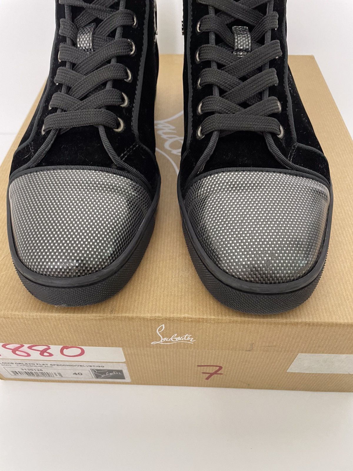 Christian Louboutin Christian Louboutin Sneakers Size US 7 / EU 40 - 7 Thumbnail