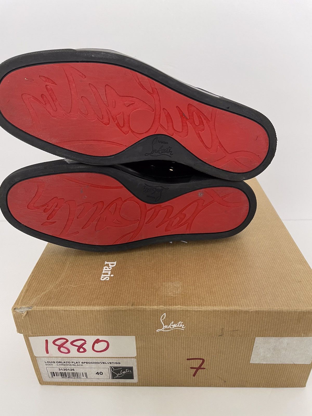 Christian Louboutin Christian Louboutin Sneakers Size US 7 / EU 40 - 9 Thumbnail