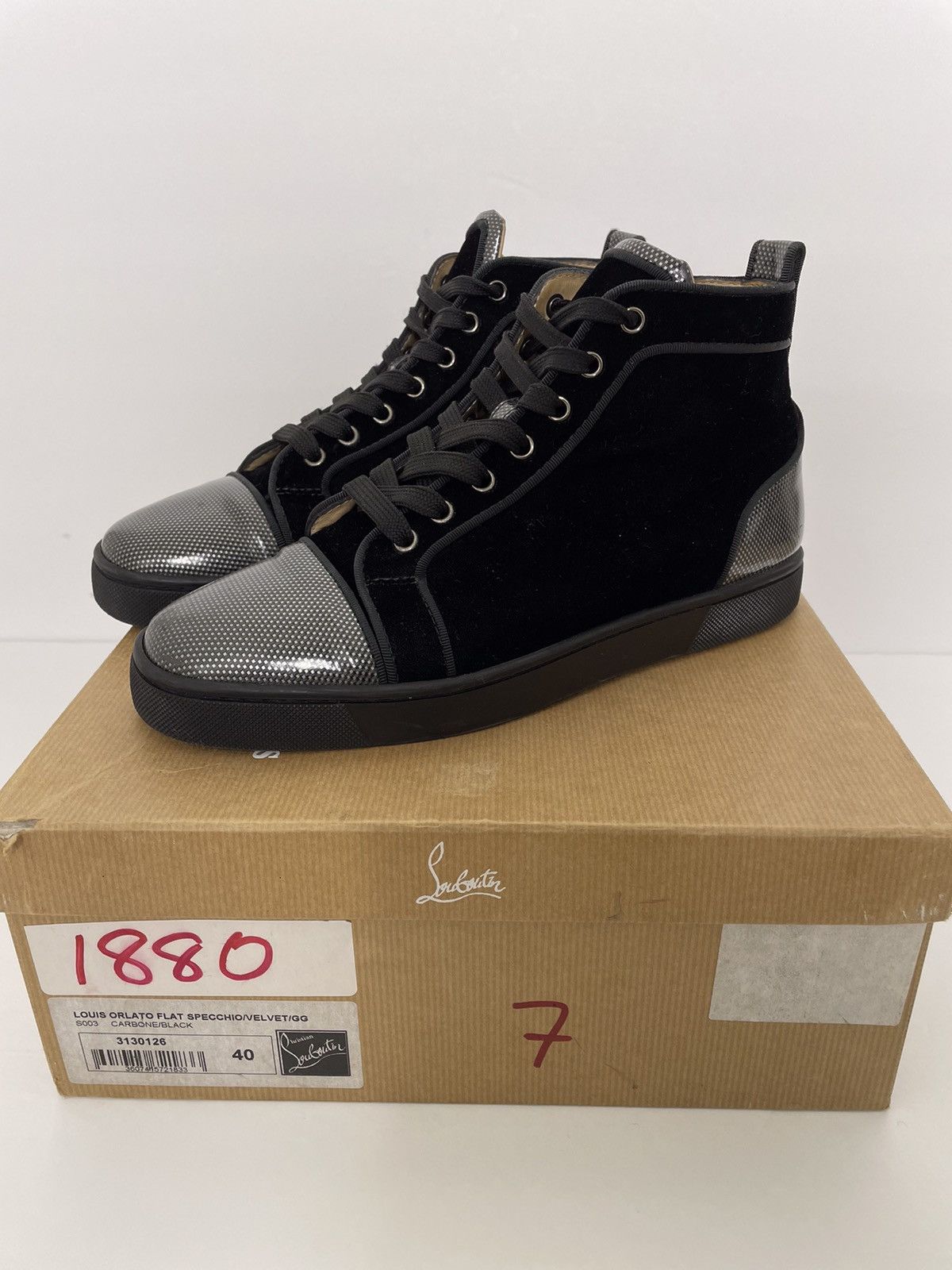 Christian Louboutin Christian Louboutin Sneakers Size US 7 / EU 40 - 1 Thumbnail