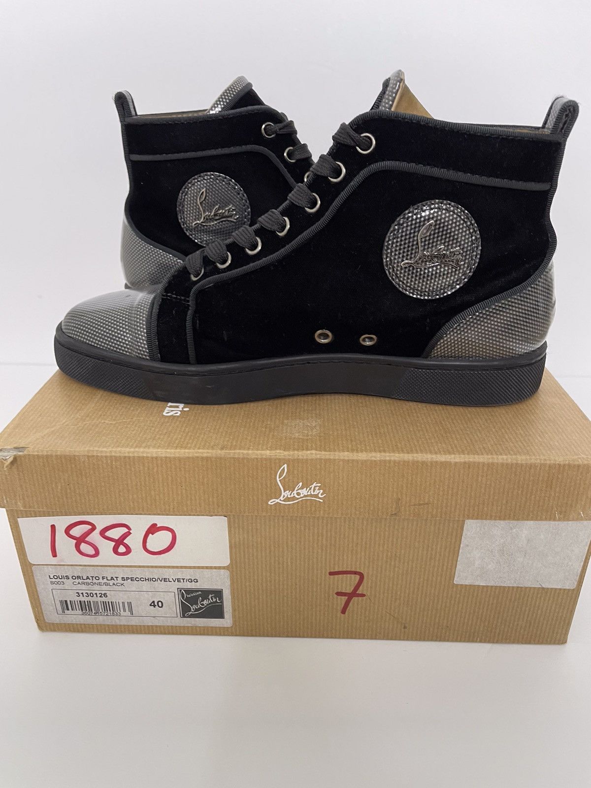Christian Louboutin Christian Louboutin Sneakers Size US 7 / EU 40 - 3 Thumbnail