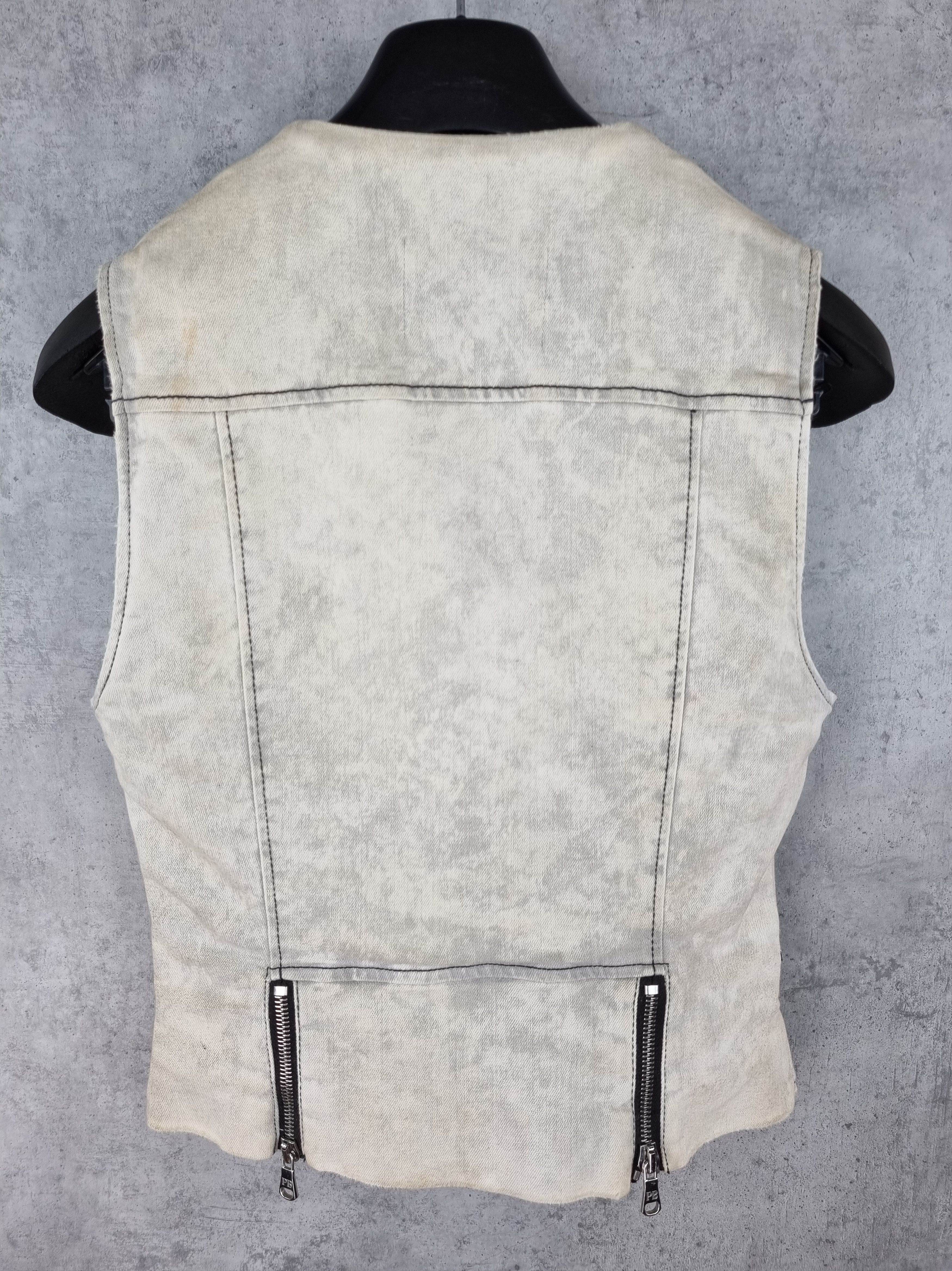 Pierre Balmain Unique Corset Pierre Balmain Stone Dirty Vintage Vest Size M / US 6-8 / IT 42-44 - 7 Thumbnail