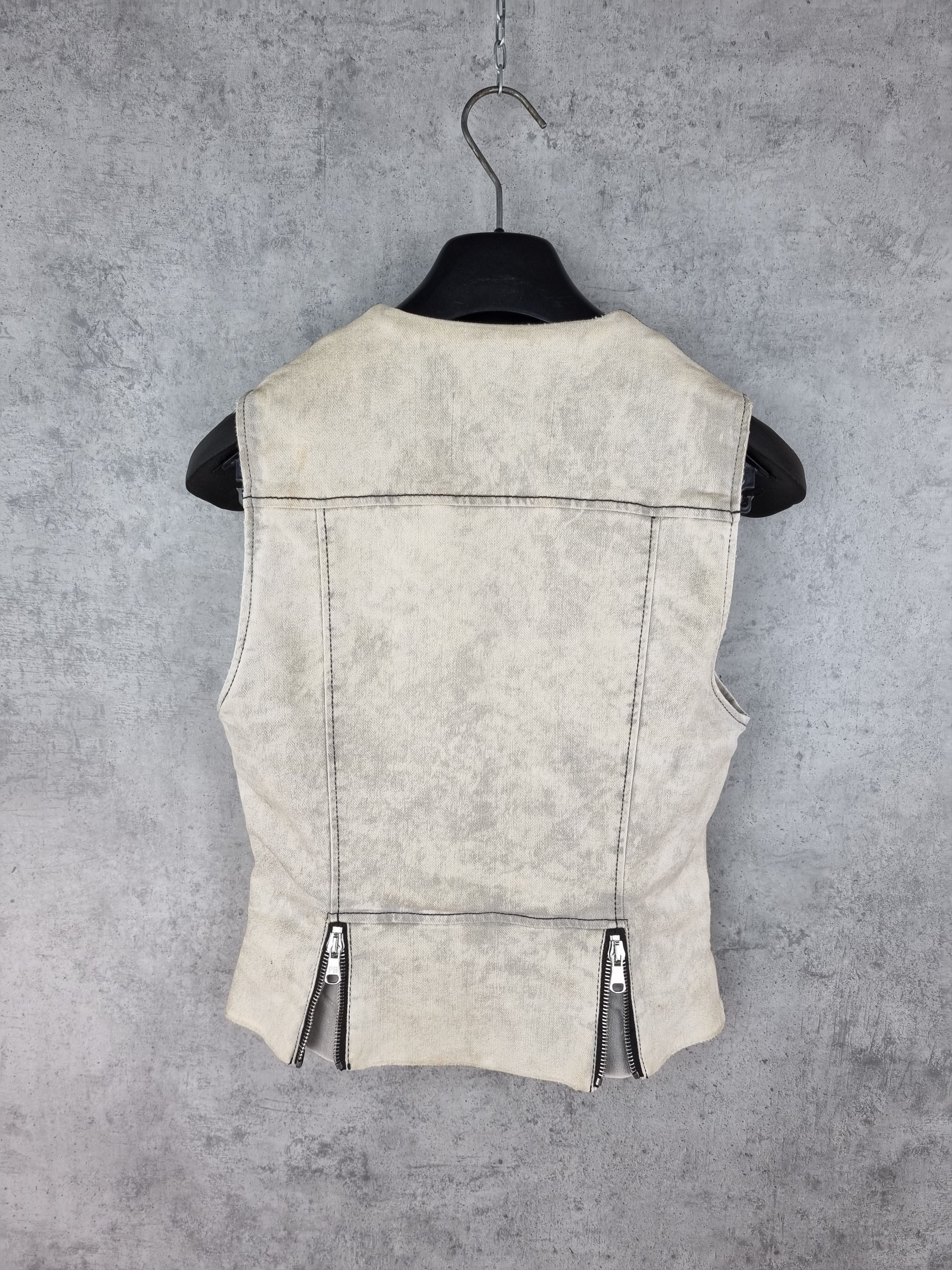 Pierre Balmain Unique Corset Pierre Balmain Stone Dirty Vintage Vest Size M / US 6-8 / IT 42-44 - 18 Thumbnail