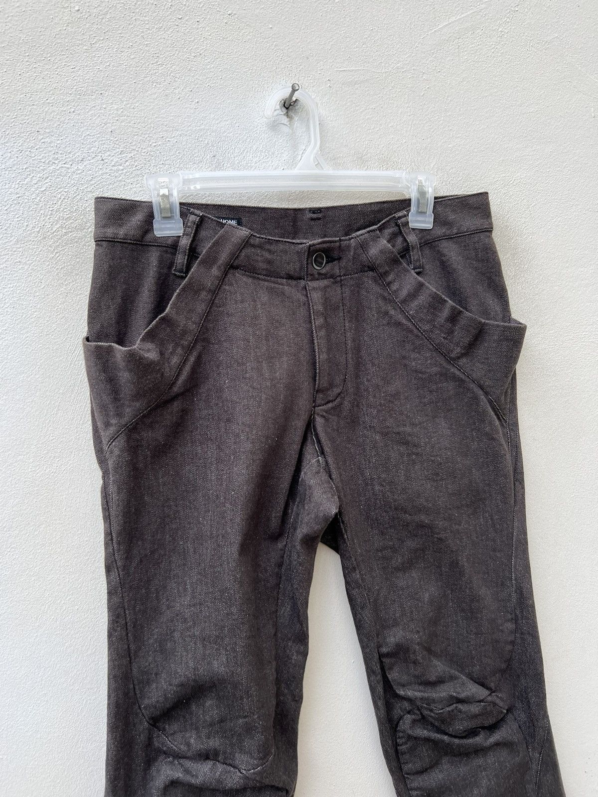 Final Home × Issey Miyake Vintage ISSEY MIYAKE FINAL HOME Stretchable Denim Pant Size US 30 / EU 46 - 2 Thumbnail