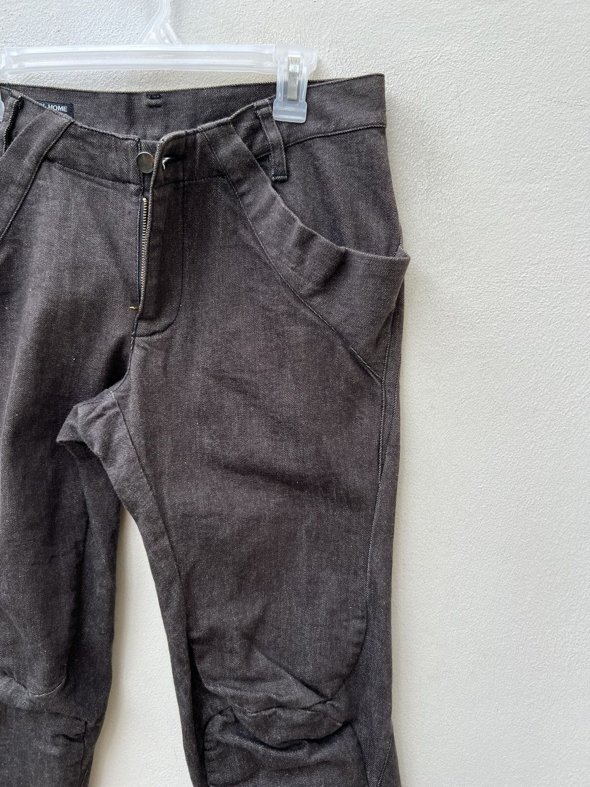 Final Home × Issey Miyake Vintage ISSEY MIYAKE FINAL HOME Stretchable Denim Pant Size US 30 / EU 46 - 6 Thumbnail