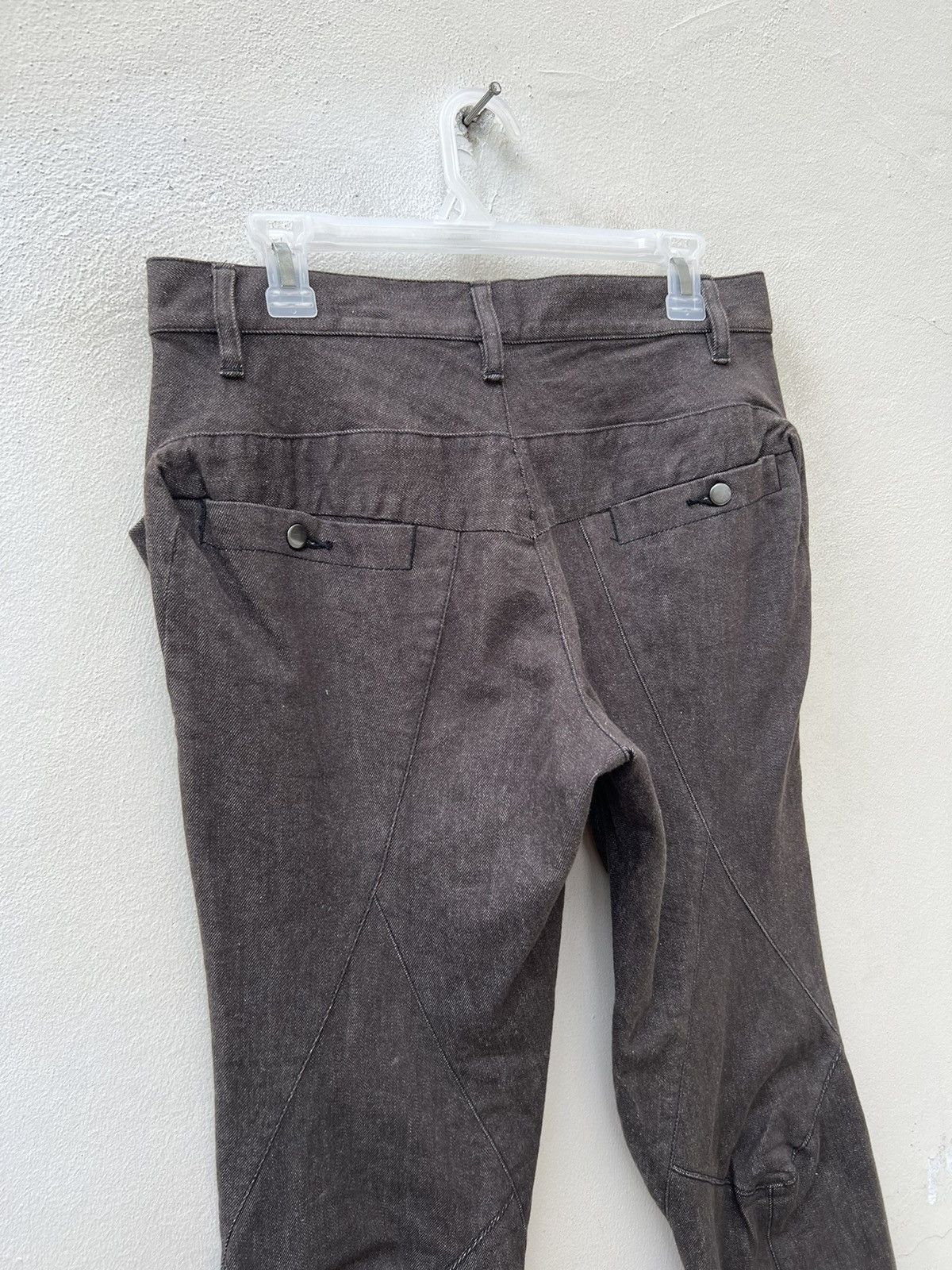 Final Home × Issey Miyake Vintage ISSEY MIYAKE FINAL HOME Stretchable Denim Pant Size US 30 / EU 46 - 10 Thumbnail