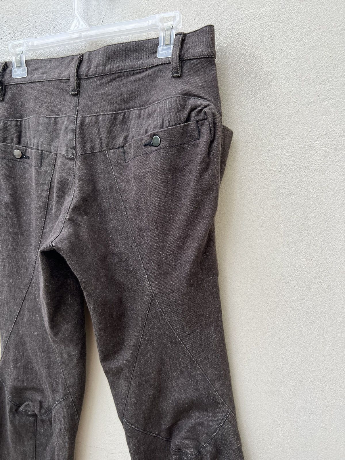 Final Home × Issey Miyake Vintage ISSEY MIYAKE FINAL HOME Stretchable Denim Pant Size US 30 / EU 46 - 13 Thumbnail