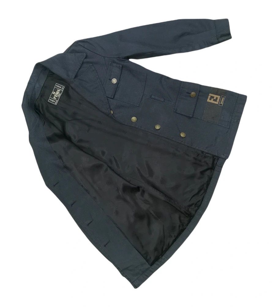 Fendi Fendi Big Logo Multipocket Women Jacket Size XS / US 0-2 / IT 36-38 - 8 Thumbnail