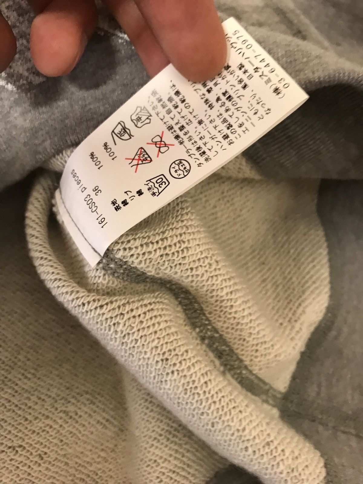 Grey Sweater 161-CS03