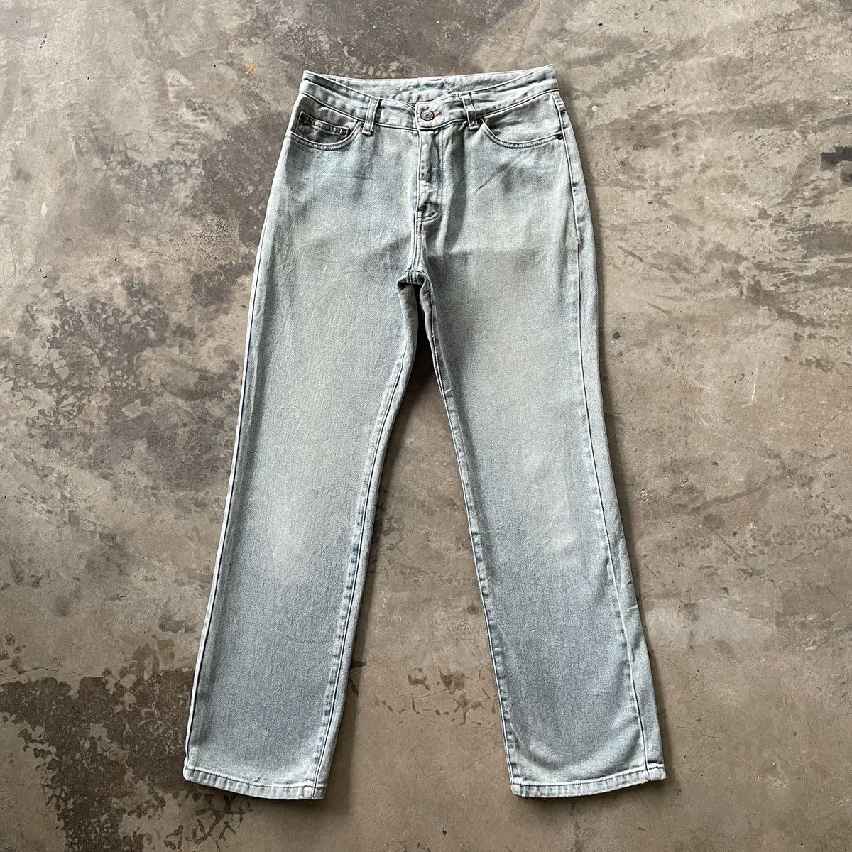 Japanese Brand × Vintage Japanese Vintage Faded Light Wash Denim Jeans Pants W28x28.5 Size US 28 / EU 44 - 1 Thumbnail