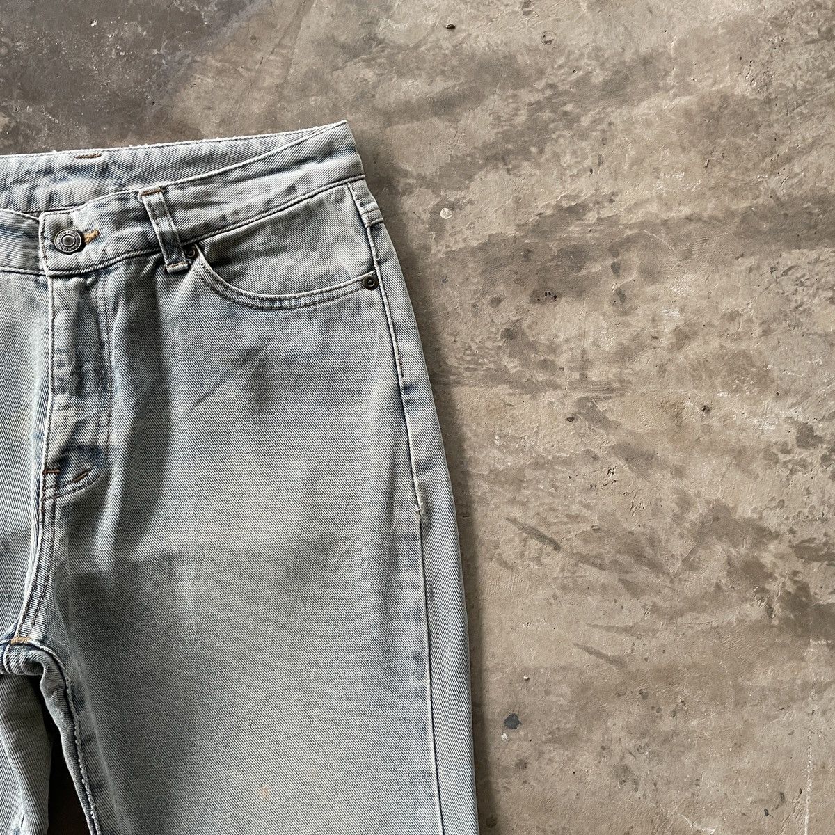 Japanese Brand × Vintage Japanese Vintage Faded Light Wash Denim Jeans Pants W28x28.5 Size US 28 / EU 44 - 4 Thumbnail
