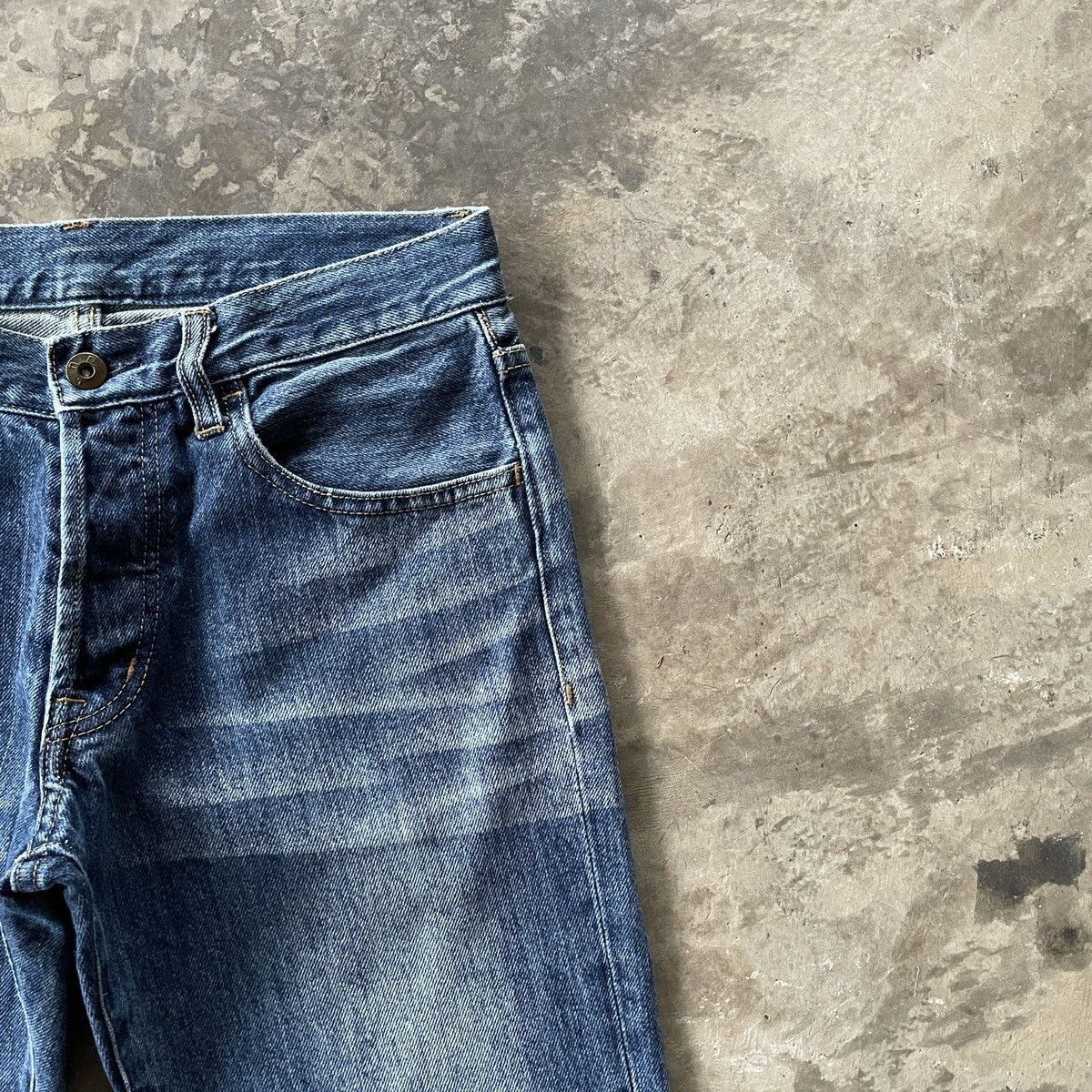 Japanese Brand W29x29.5💥 Vintage BoyCott Faded Denim Jeans Pants JAPAN Size US 29 - 4 Thumbnail