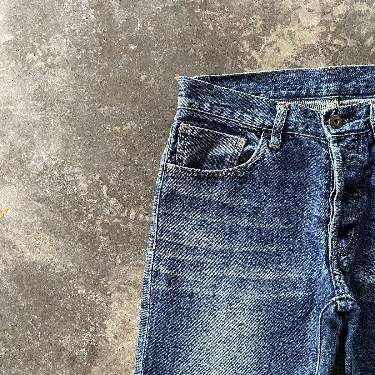 Japanese Brand W29x29.5💥 Vintage BoyCott Faded Denim Jeans Pants JAPAN Size US 29 - 3 Thumbnail