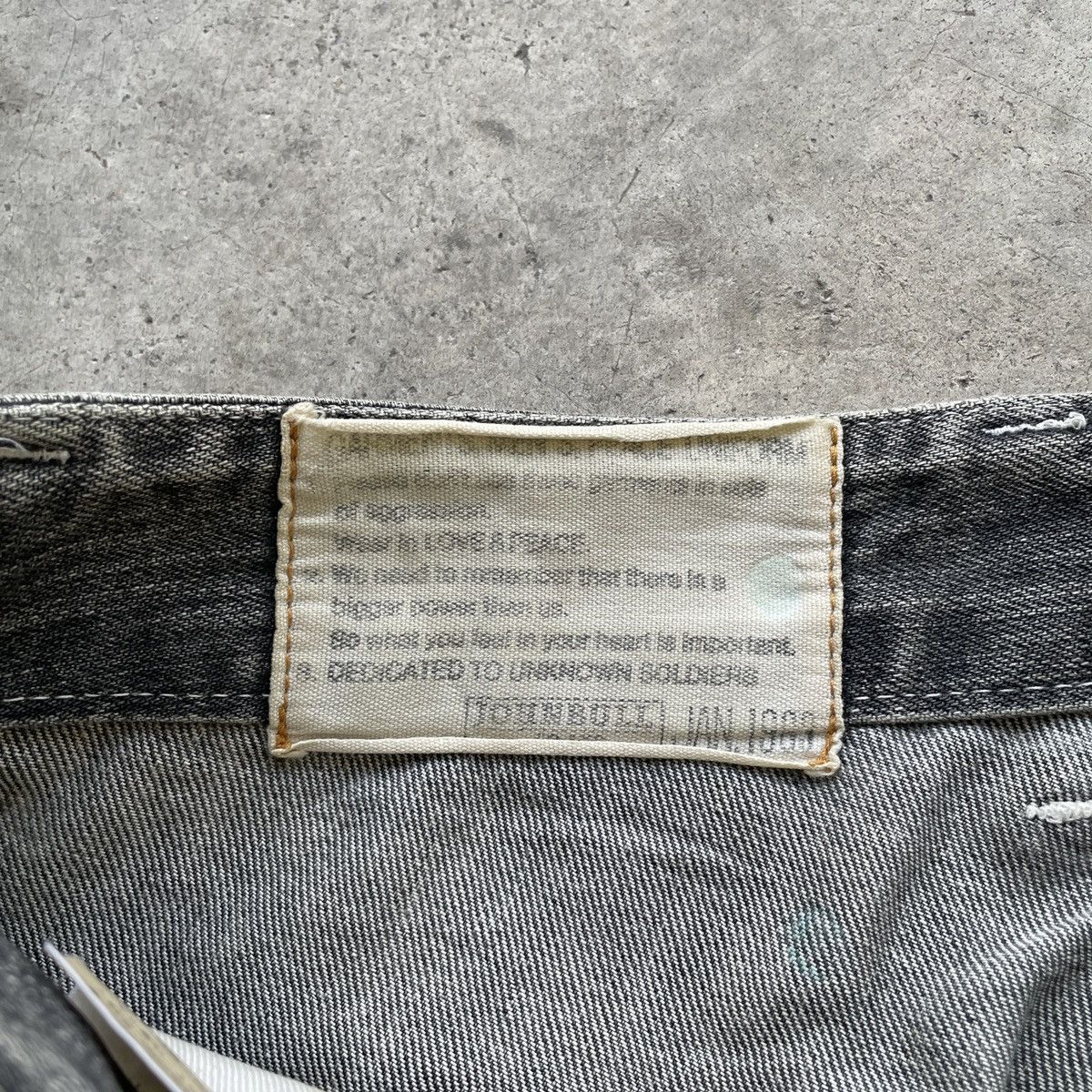 Japanese Brand × Jean × Vintage W29x29💥 Vintage John Bull Distressed Faded Cargo Denim Pants Size US 29 - 8 Thumbnail