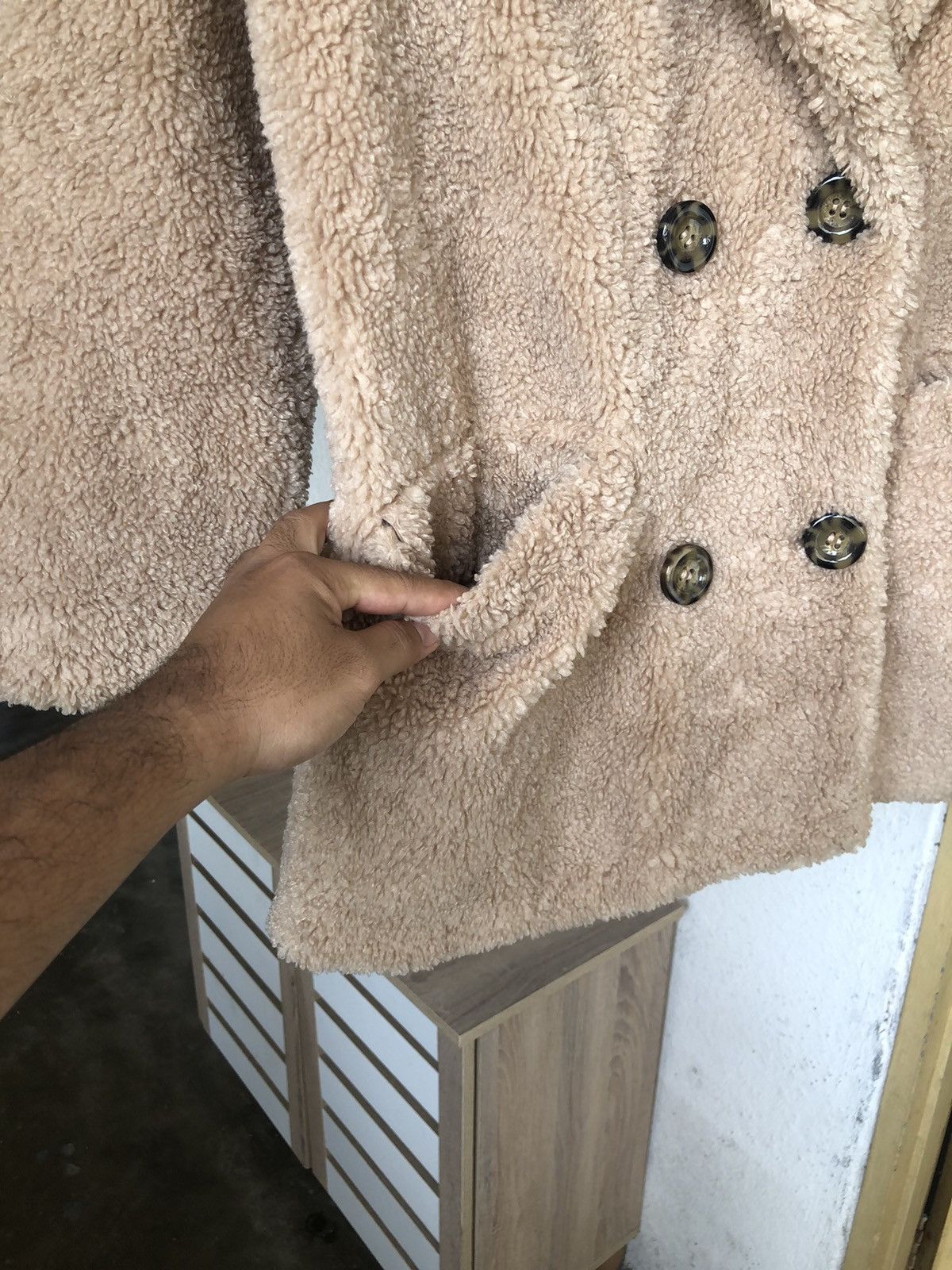 Zara Nice❗️Zara Deep Pile Fleece Winter Jackets Size M / US 6-8 / IT 42-44 - 9 Thumbnail