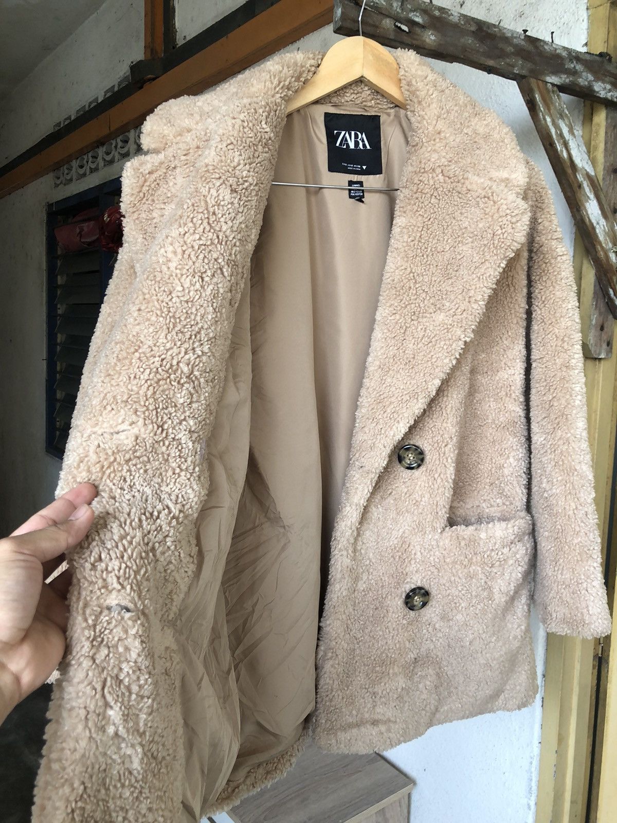Zara Nice❗️Zara Deep Pile Fleece Winter Jackets Size M / US 6-8 / IT 42-44 - 13 Thumbnail