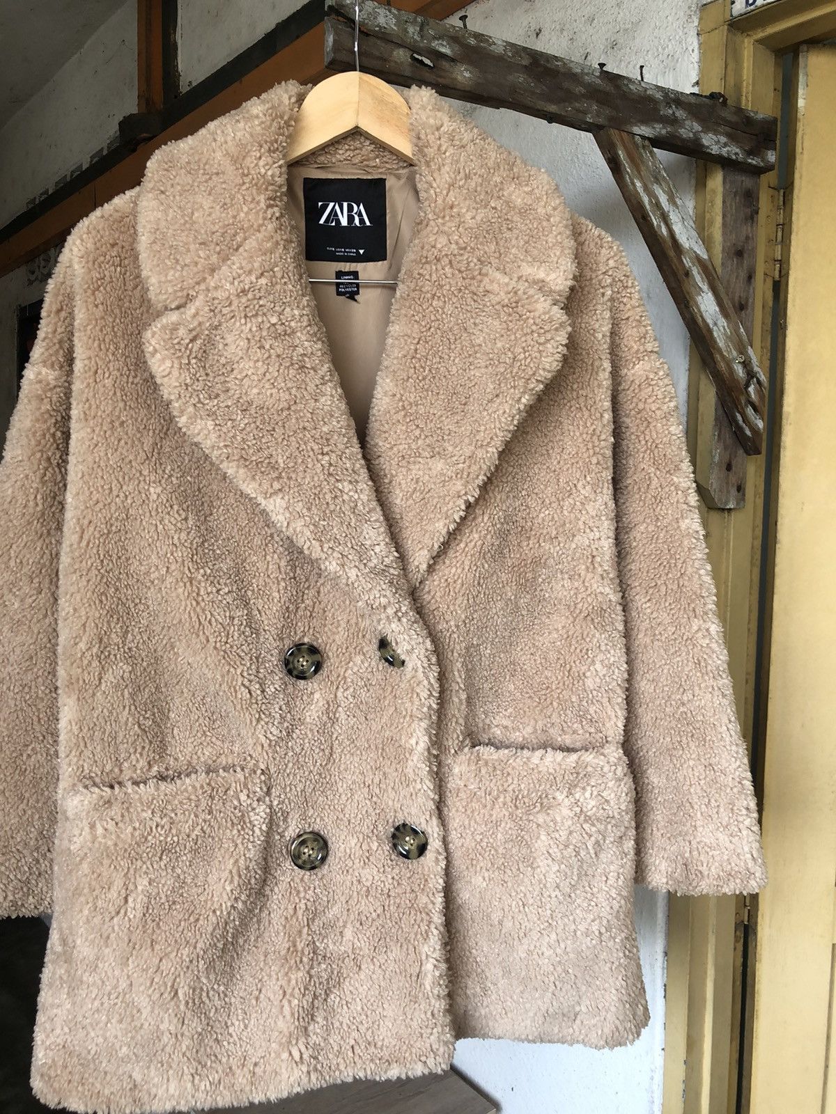 Zara Nice❗️Zara Deep Pile Fleece Winter Jackets Size M / US 6-8 / IT 42-44 - 6 Thumbnail