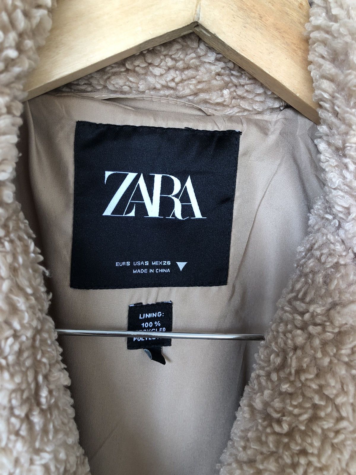 Zara Nice❗️Zara Deep Pile Fleece Winter Jackets Size M / US 6-8 / IT 42-44 - 8 Thumbnail