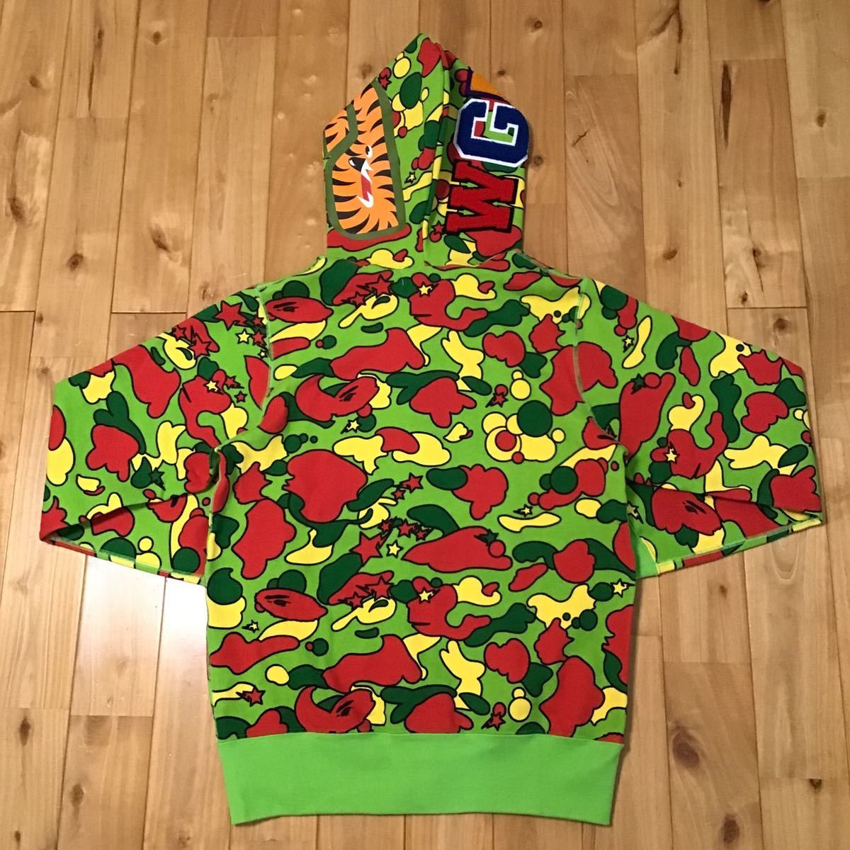 Bape BAPE Psyche camo Shark full zip hoodie Size US S / EU 44-46 / 1 - 5 Thumbnail