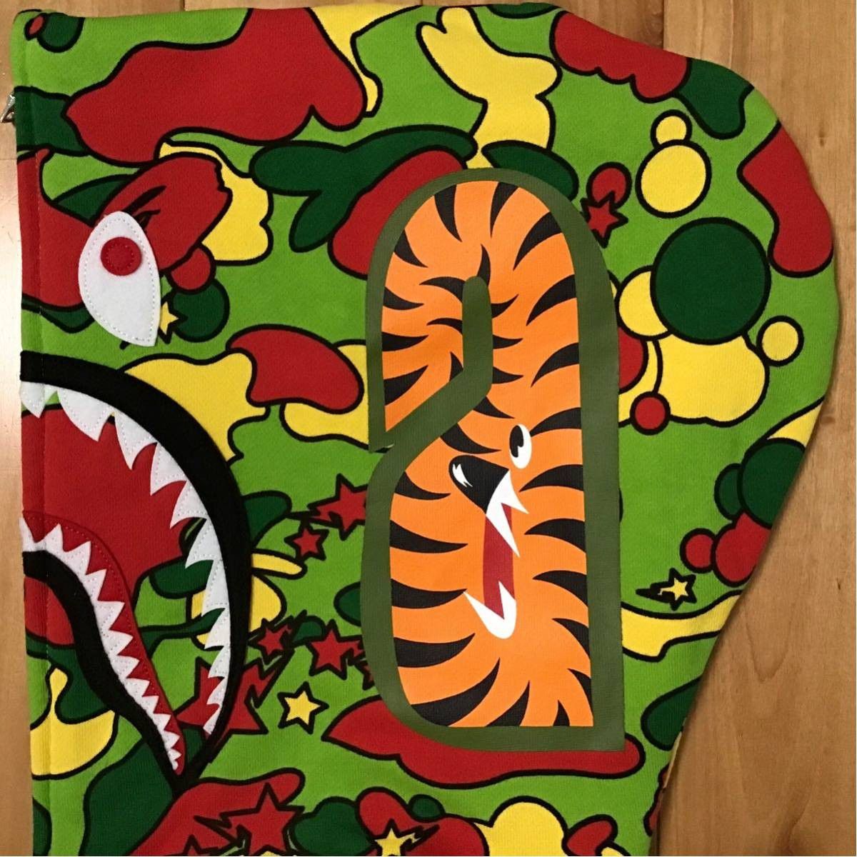 Bape BAPE Psyche camo Shark full zip hoodie Size US S / EU 44-46 / 1 - 4 Thumbnail