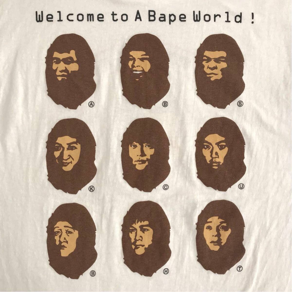 Bape 1997 BAPE heads show T-shirt vintage Size US M / EU 48-50 / 2 - 4 Thumbnail
