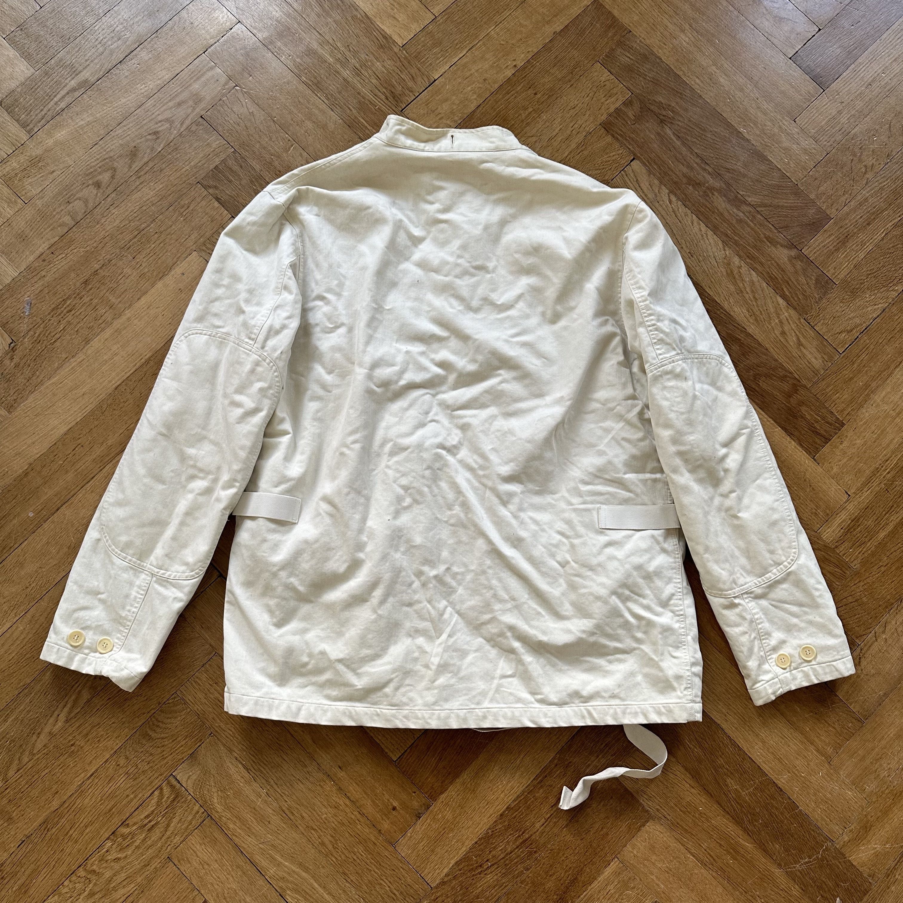Helmut Lang SS00 White Cargo Bondage Jacket Size US M / EU 48-50 / 2 - 2 Thumbnail